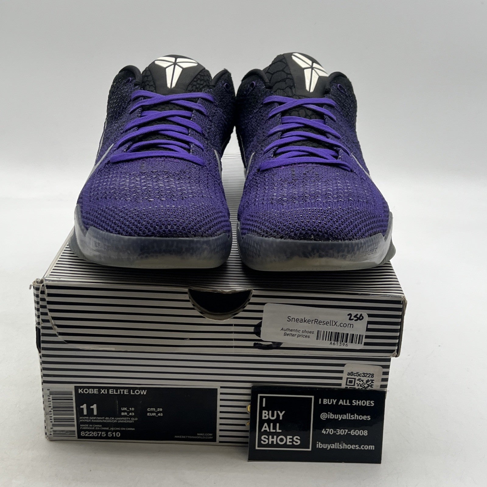 Size 11 - Nike Kobe 11 Elite Low Eulogy (822675-510)