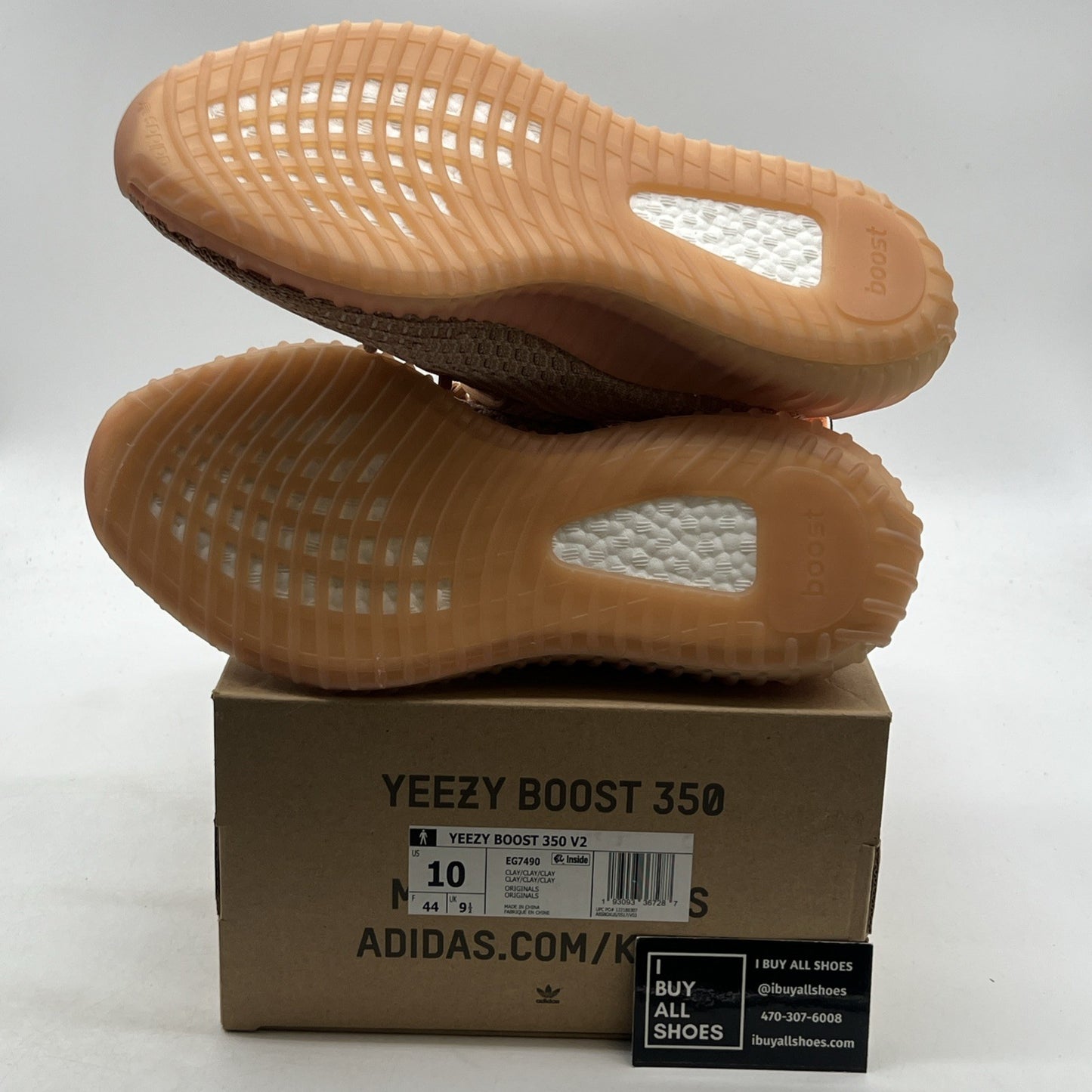 Size 10 - adidas Yeezy Boost 350 V2 Clay (EG7490)