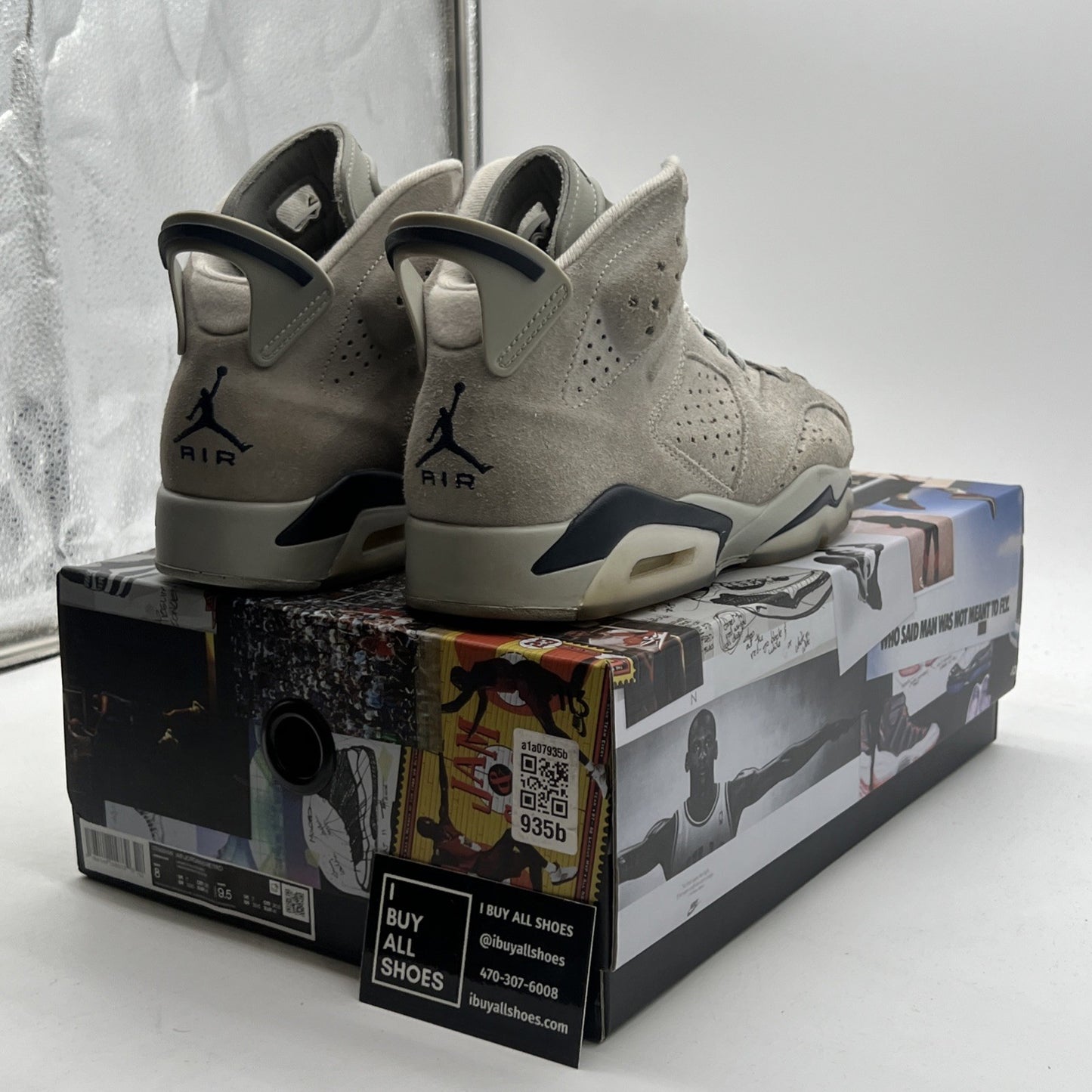 Size 8 - Air Jordan 6 Retro Mid Georgetown (CT8529-012)