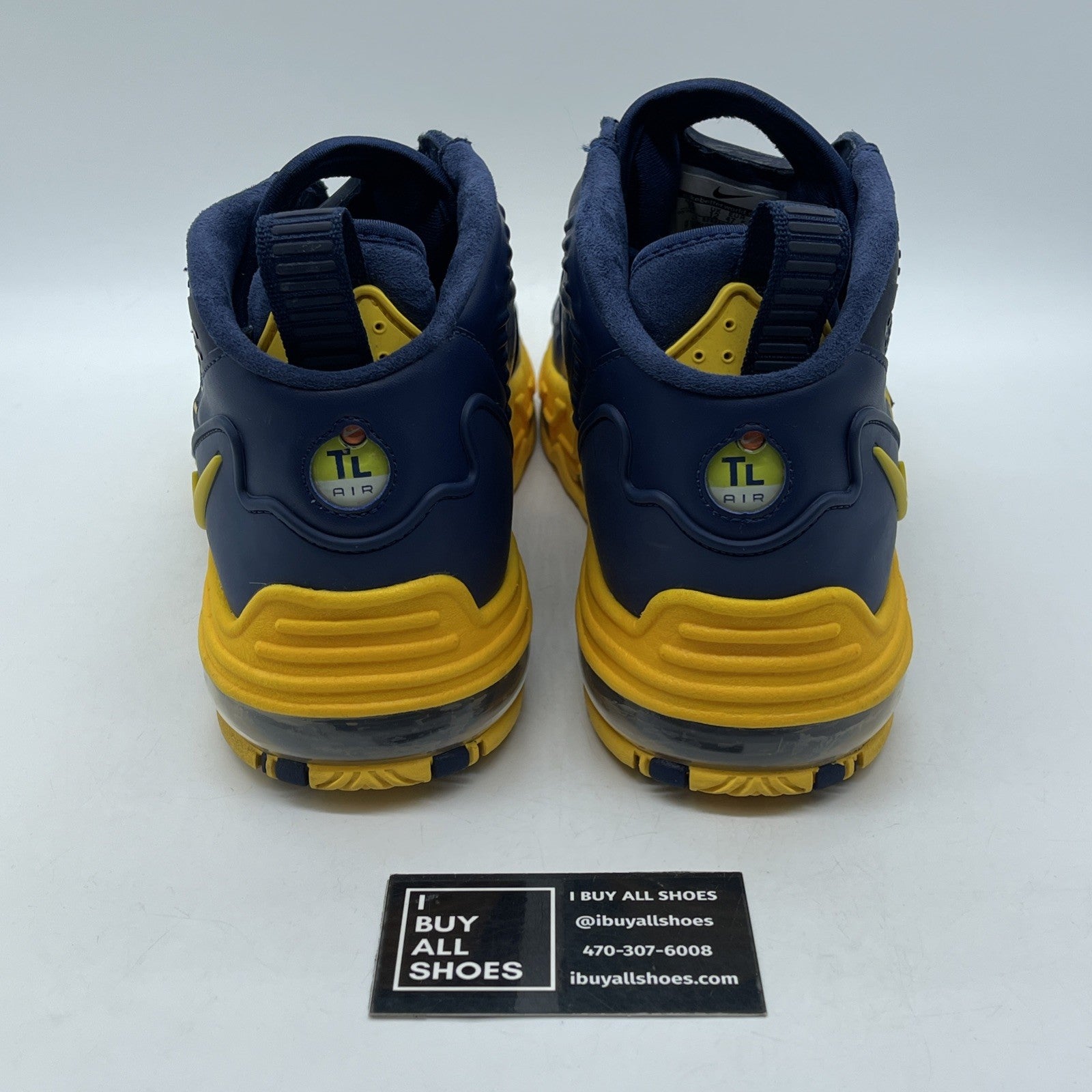 Size 13 - Nike Air Max Pillar Blue Yellow Suede Leather (525226-400)
