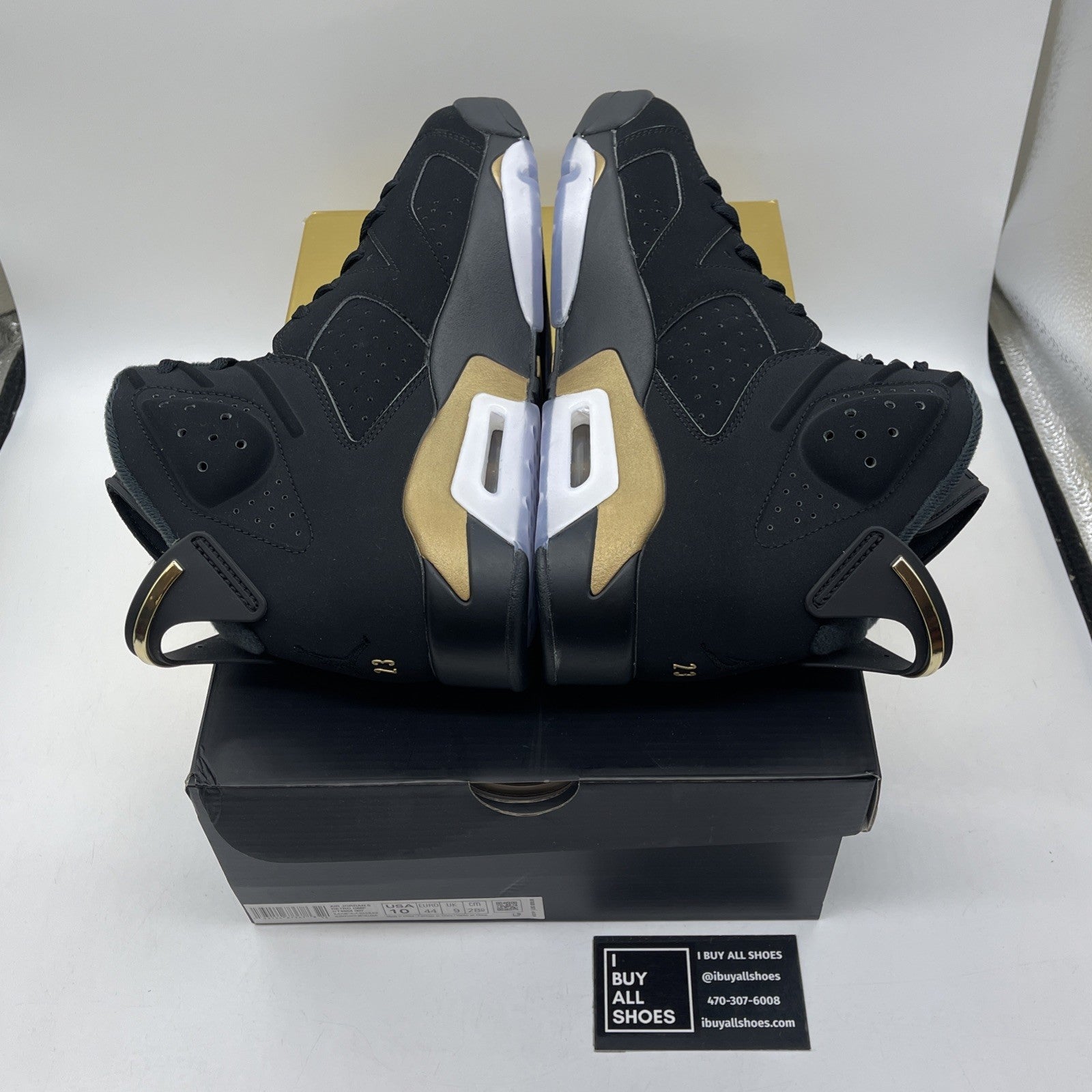 Size 10 - Jordan 6 Retro Defining Moments 2020 Black Suede (CT4954-007)