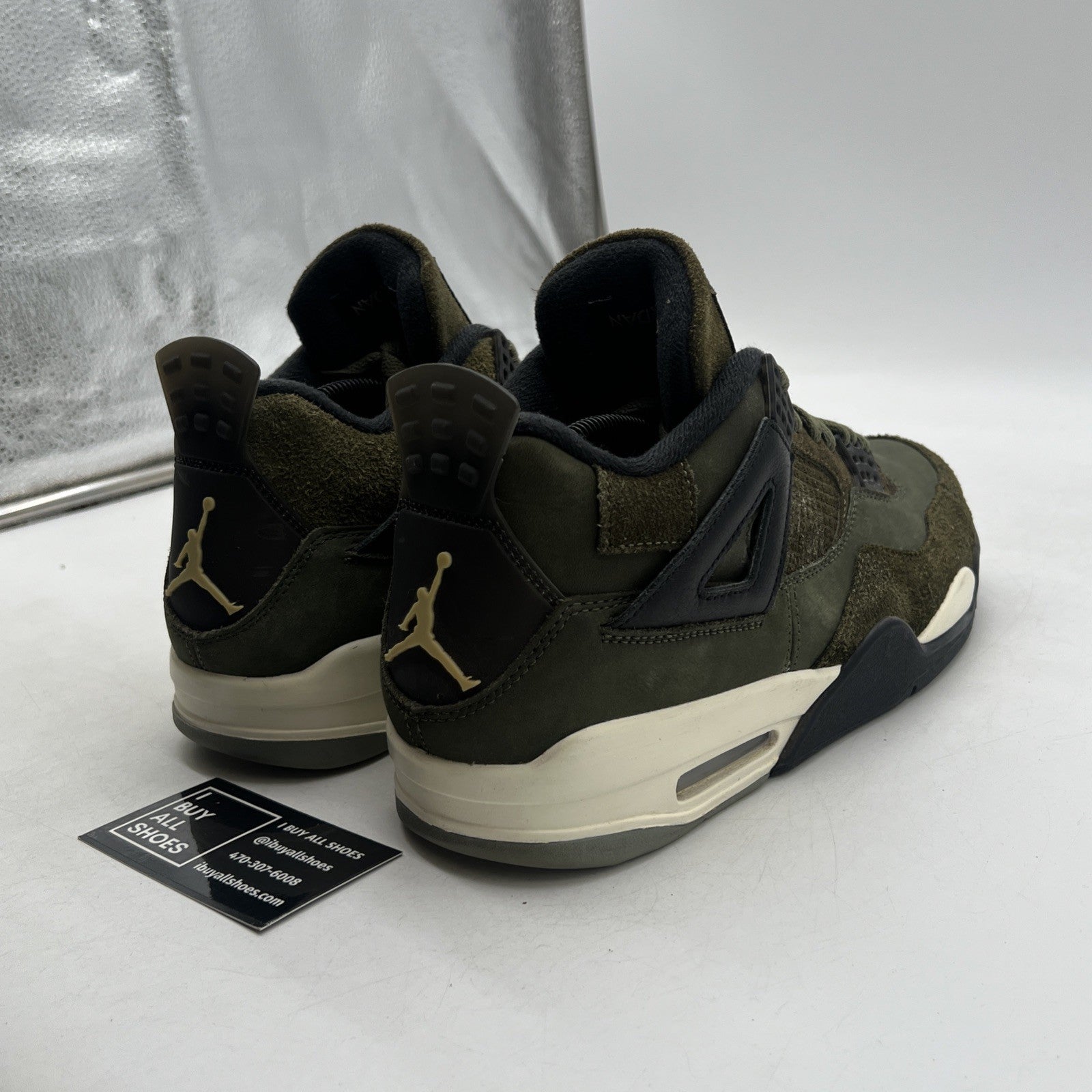 Size 11 - Air Jordan 4 SE Retro Low Craft - Olive (FB9927-200)