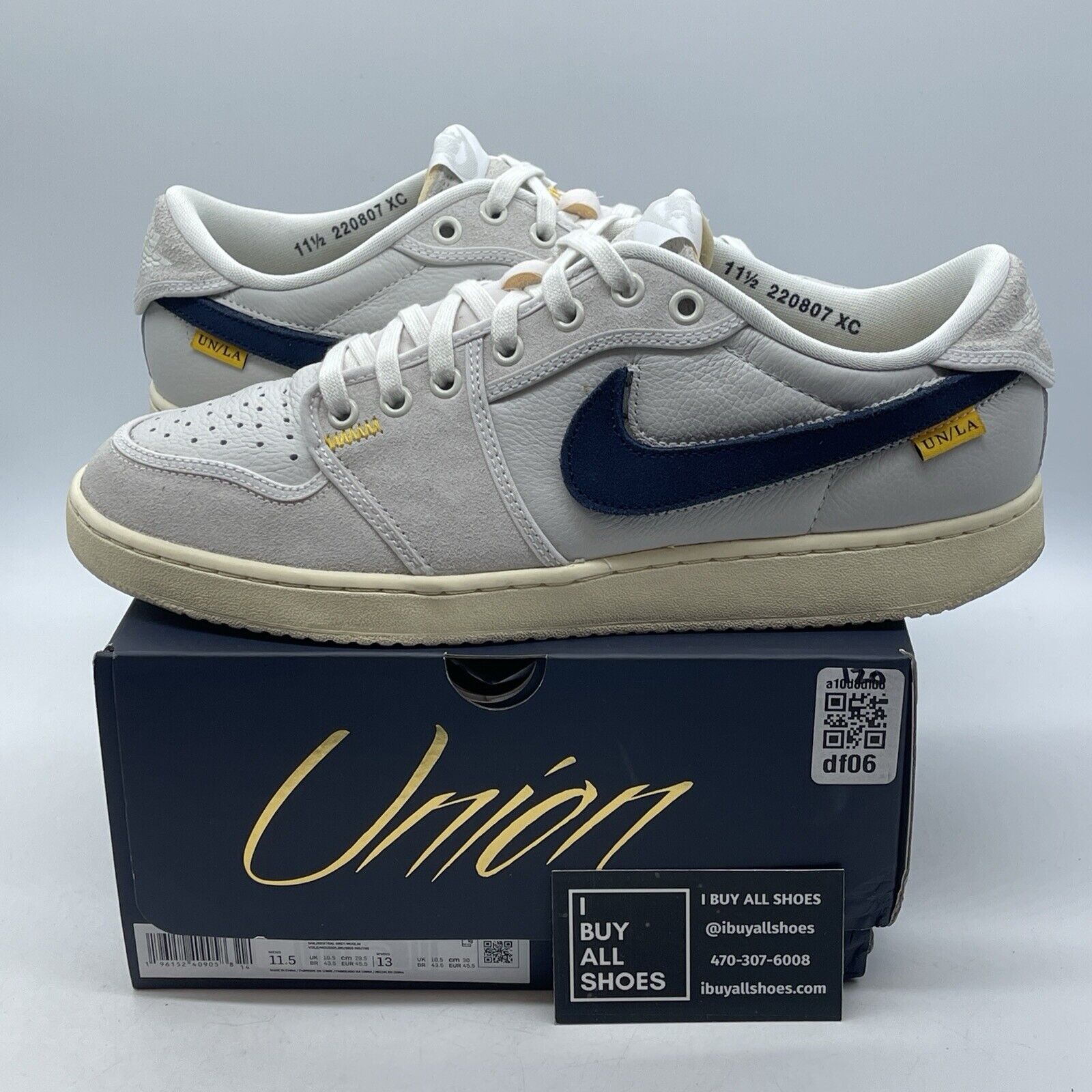 Size 11.5 - Jordan 1 Retro AJKO Low Sail Muslin 2023