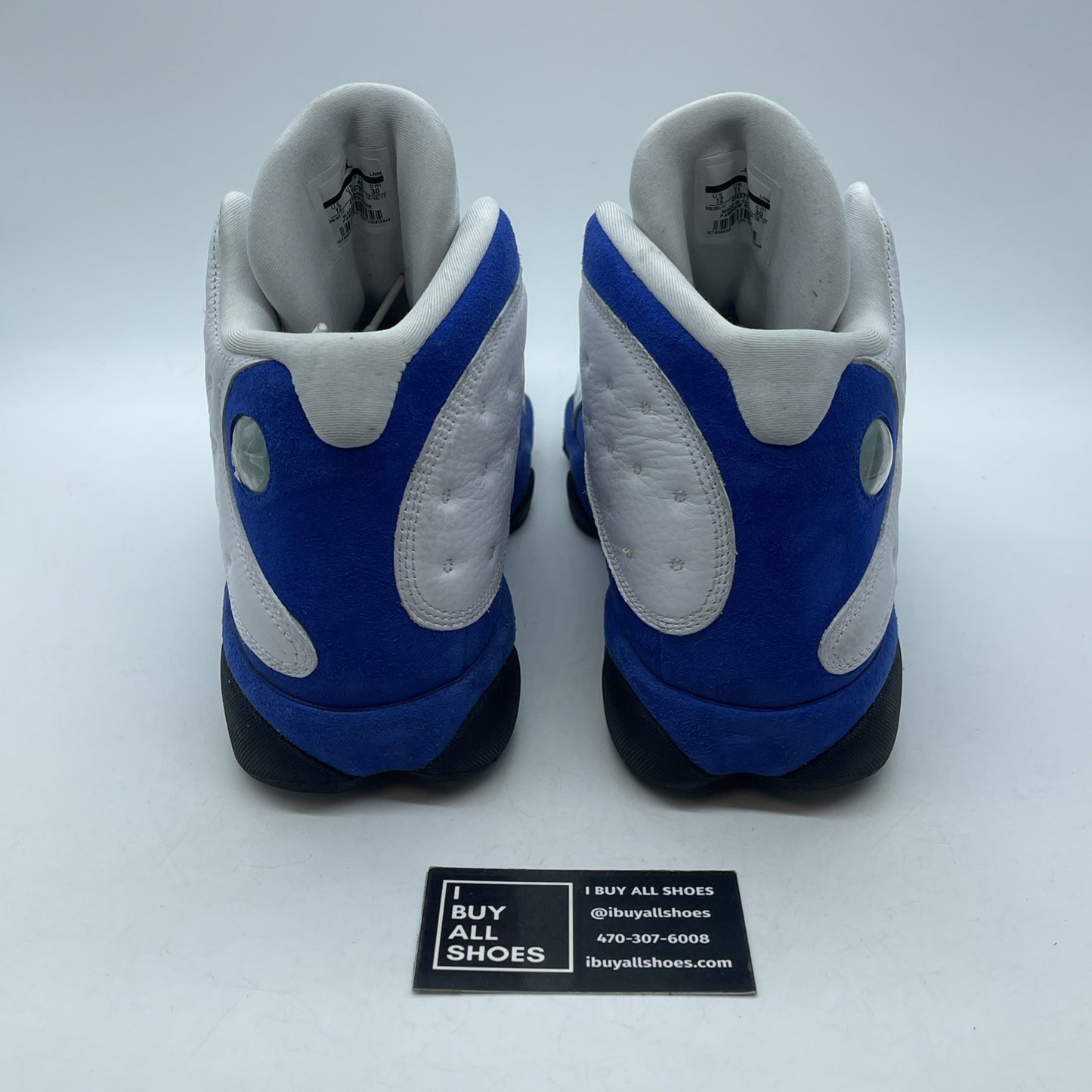 Size 12 - Air Jordan 13 Retro Hyper Royal Blue White Suede (414571-117)