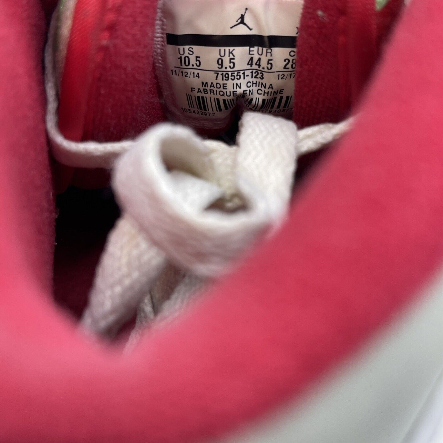 Size 10.5 - Air Jordan 1 2015 Mid Hare Grey Suede White Leather (719551-123)