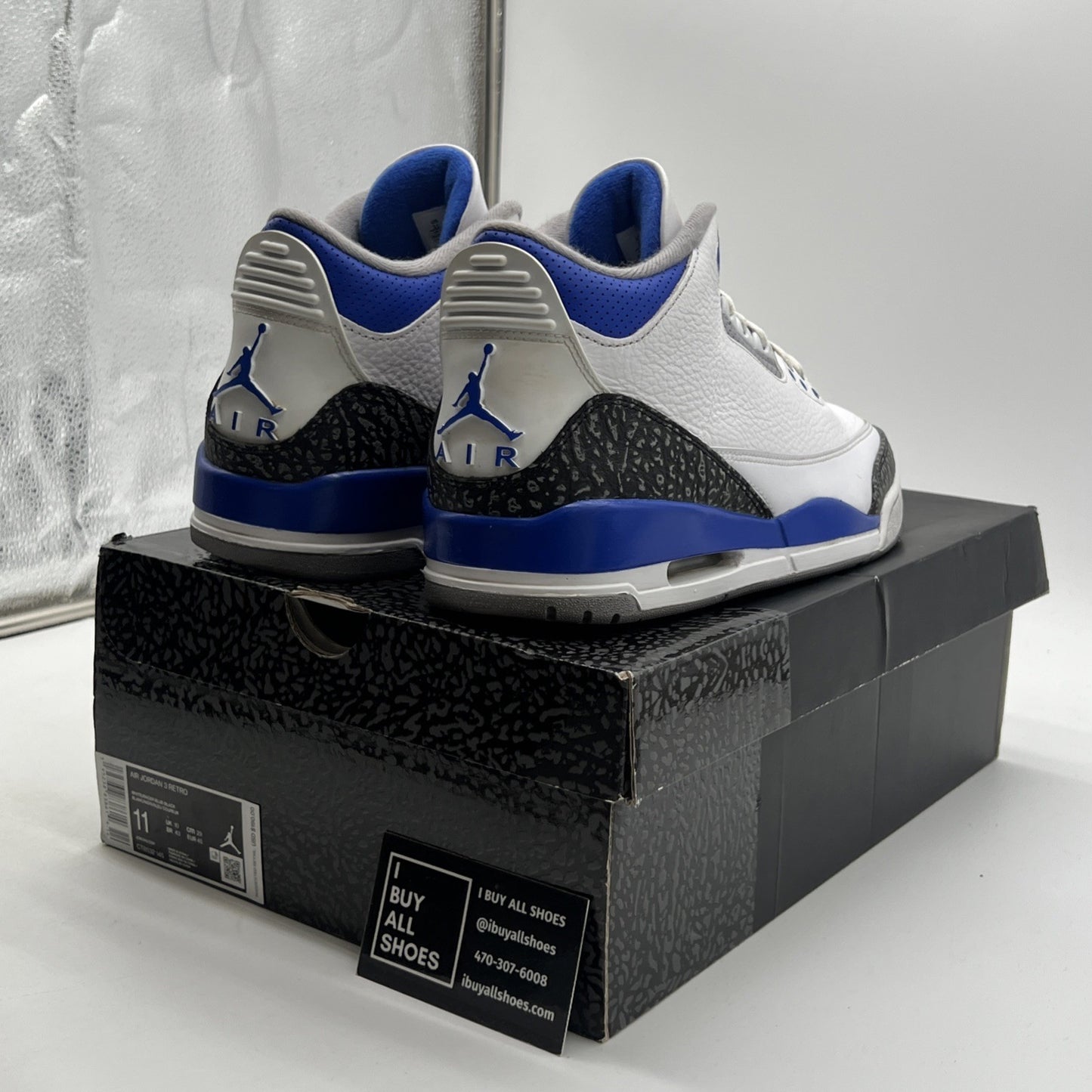 Size 11 - Air Jordan 3 Retro Mid Racer Blue (CT8532-145)