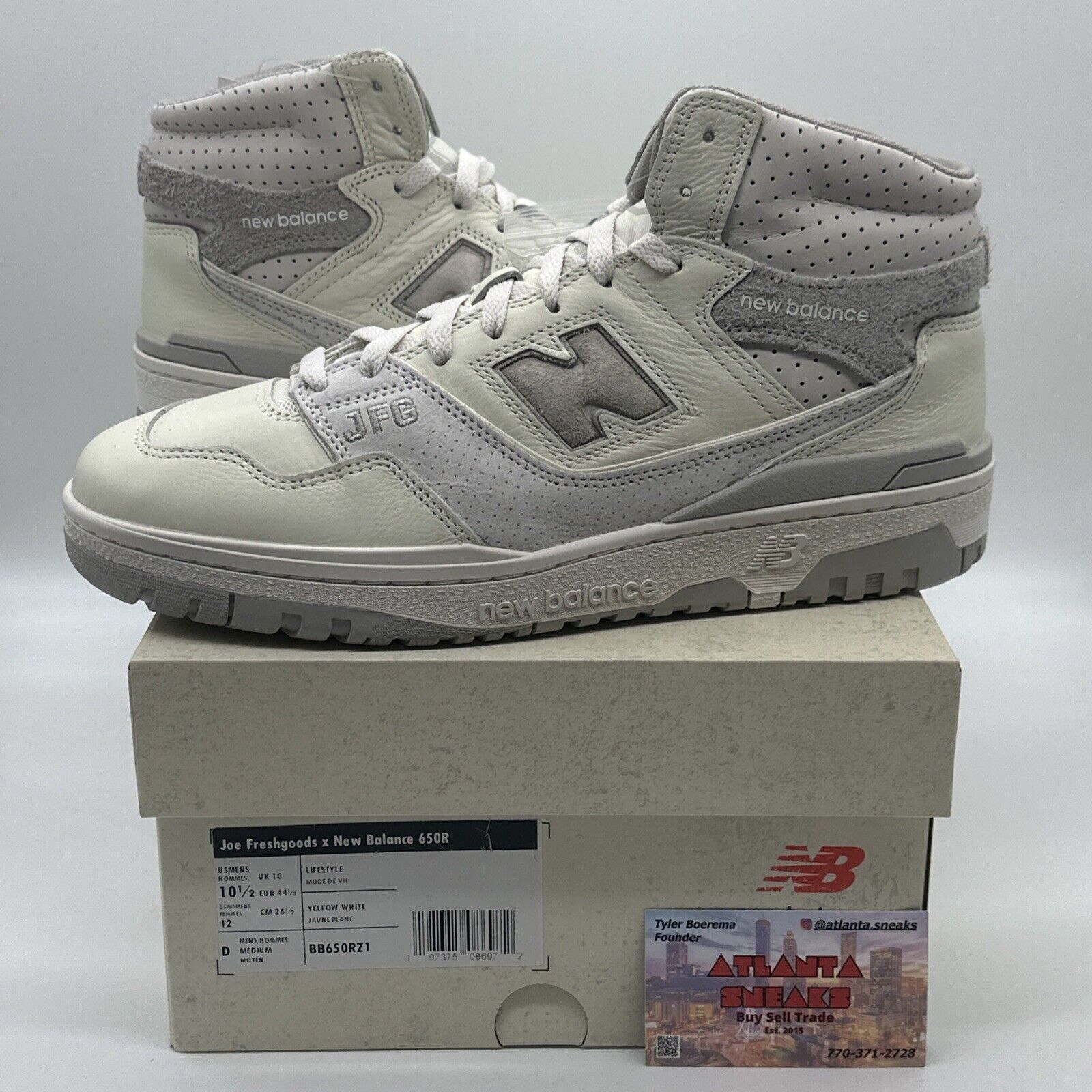 Size 10.5 - New Balance 650R x Joe Freshgoods Mid Stuntman