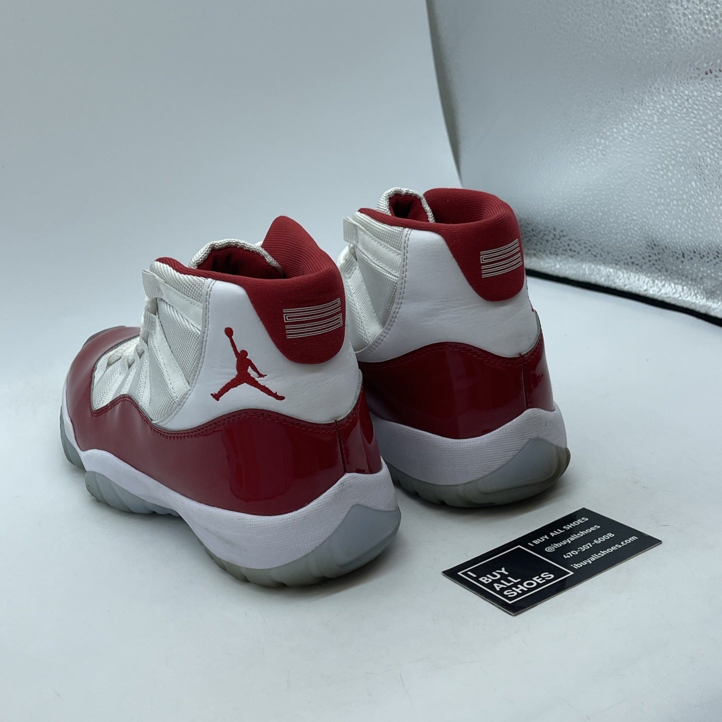 Size 10 - Jordan 11 Retro High Cherry Red White Leather Suede (CT8012-116)