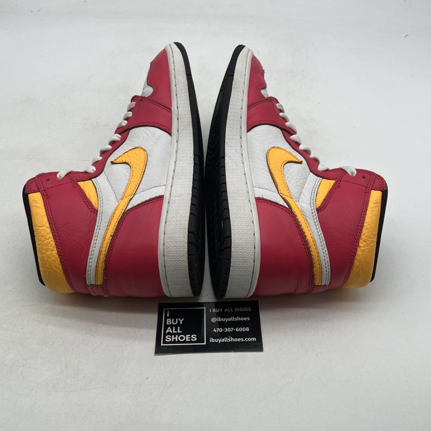 Size 9 - Air Jordan 1 Retro High OG Light Fusion Red 2021 (555088-603)