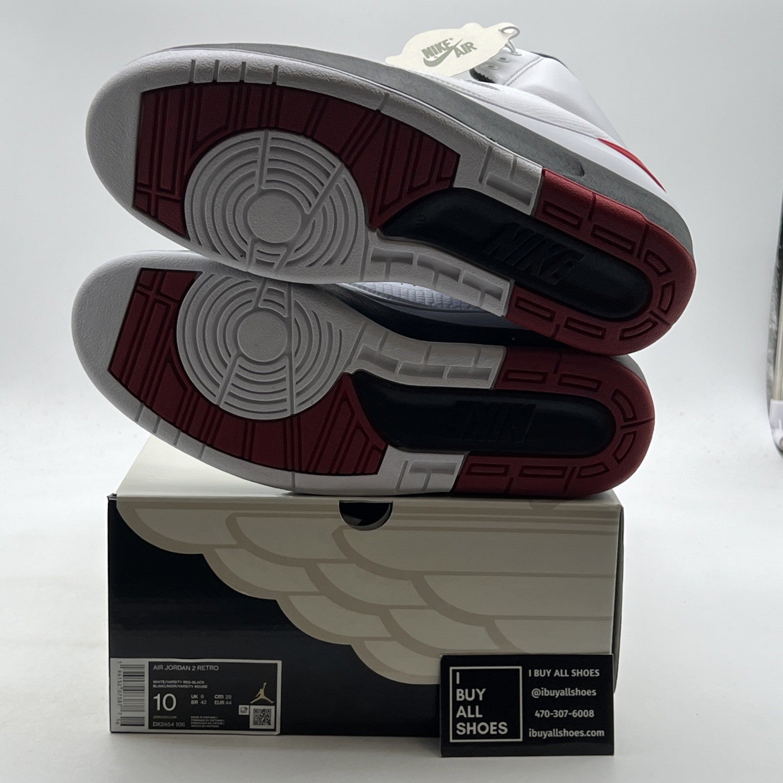 Size 10 - Air Jordan 2 Retro Mid Chicago (DX2454-106)