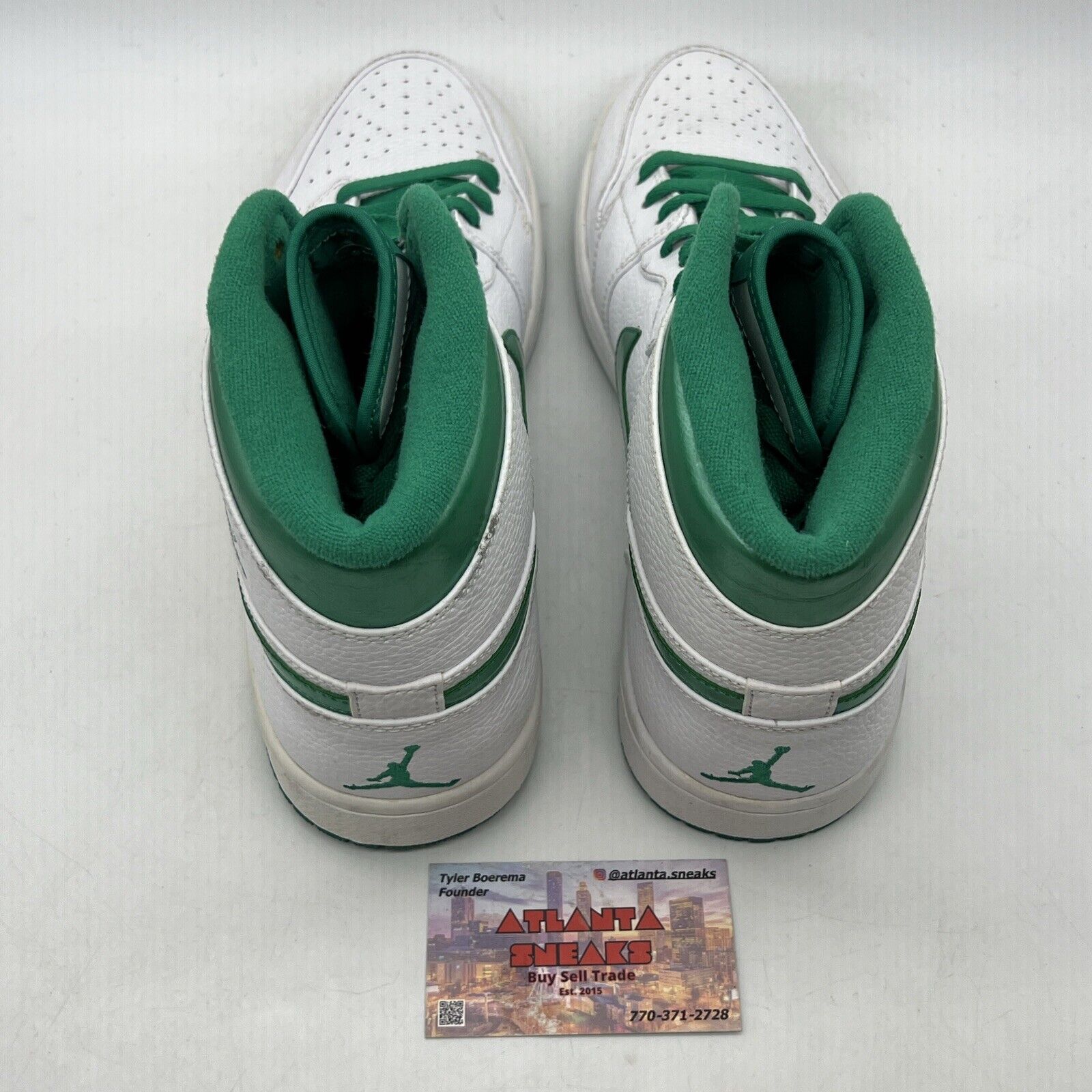 Size 12 - Air Jordan 1 Retro High Do The Right Thing Green Leather (332550-131)