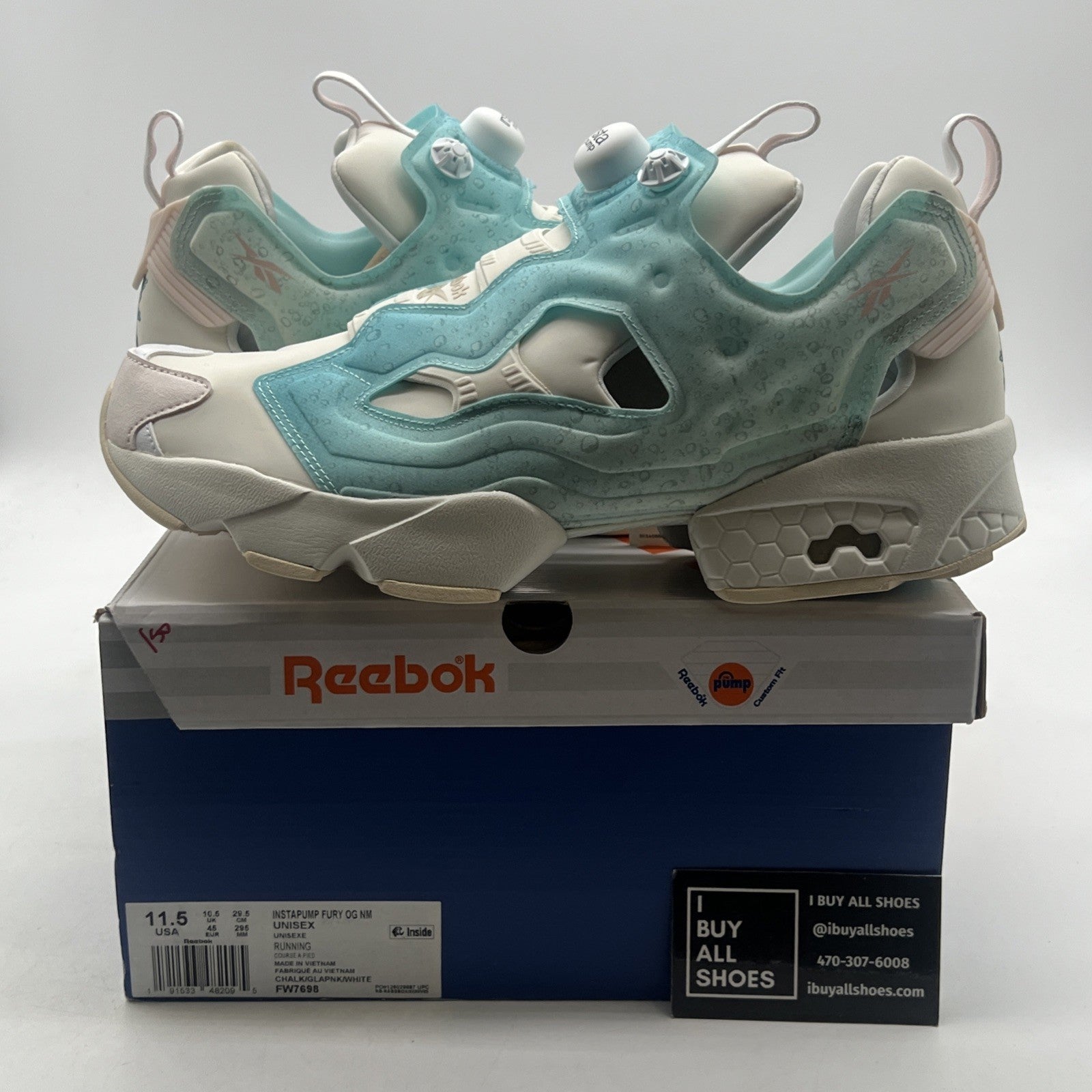 Size 11.5 - Reebok InstaPump Fury OG Legion of Fury - Rayne Sheetz (FW7698)