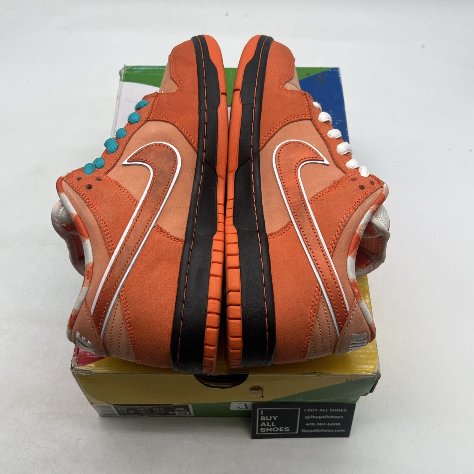 Size 10 - Nike Dunk Low SB x Concepts Orange Lobster (FD8776-800)