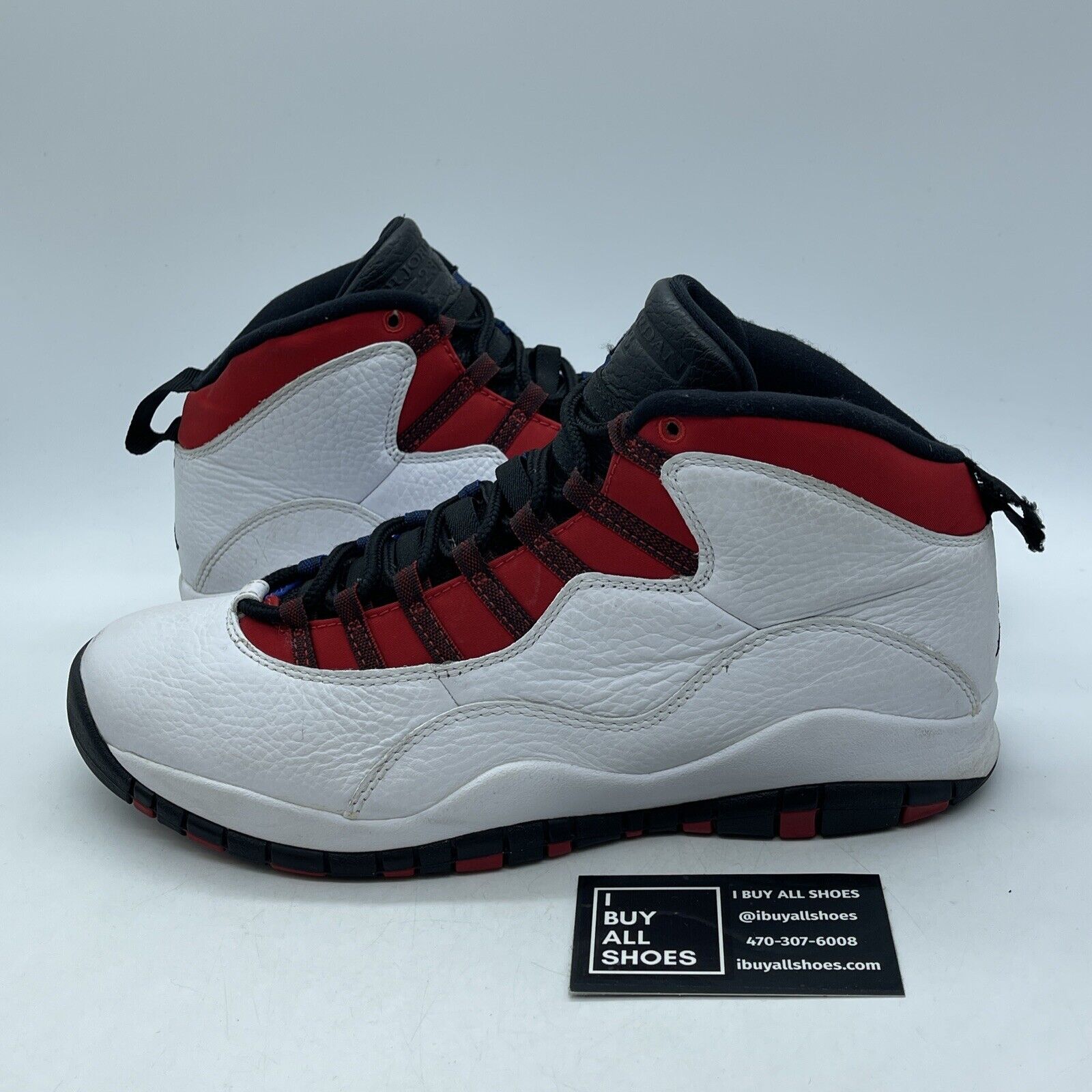 Size 11 - Air Jordan 10 Westbrook Class of 2006 Blue Red White (310805-160)