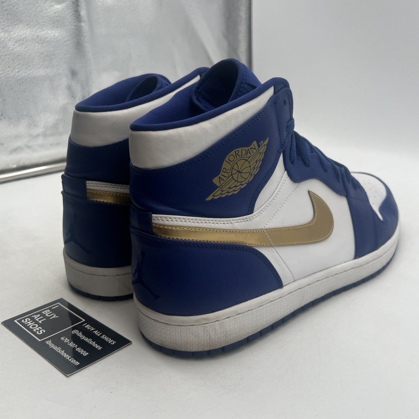 Size 15 - Air Jordan 1 Retro High Gold Medal (332550-406)