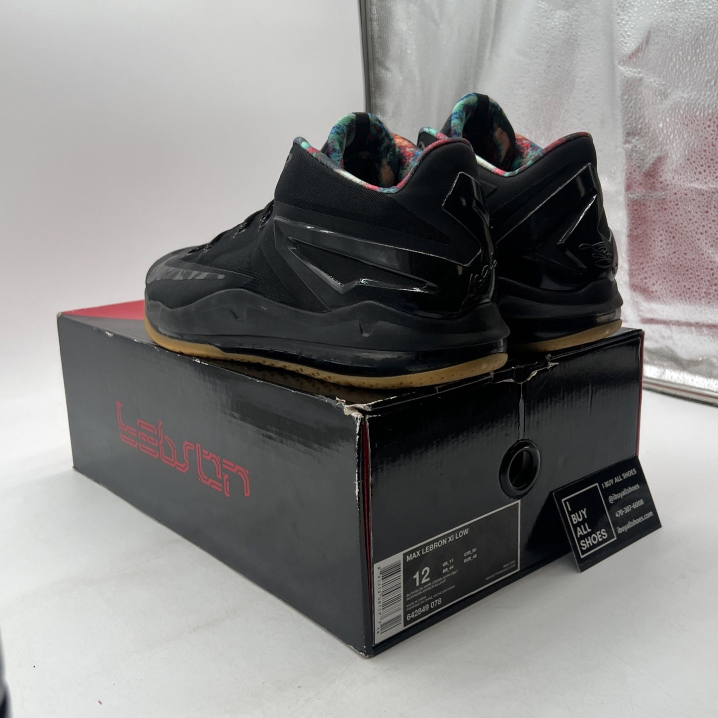 Size 12 - Nike Max LeBron 11 Low Gum (642849-078)