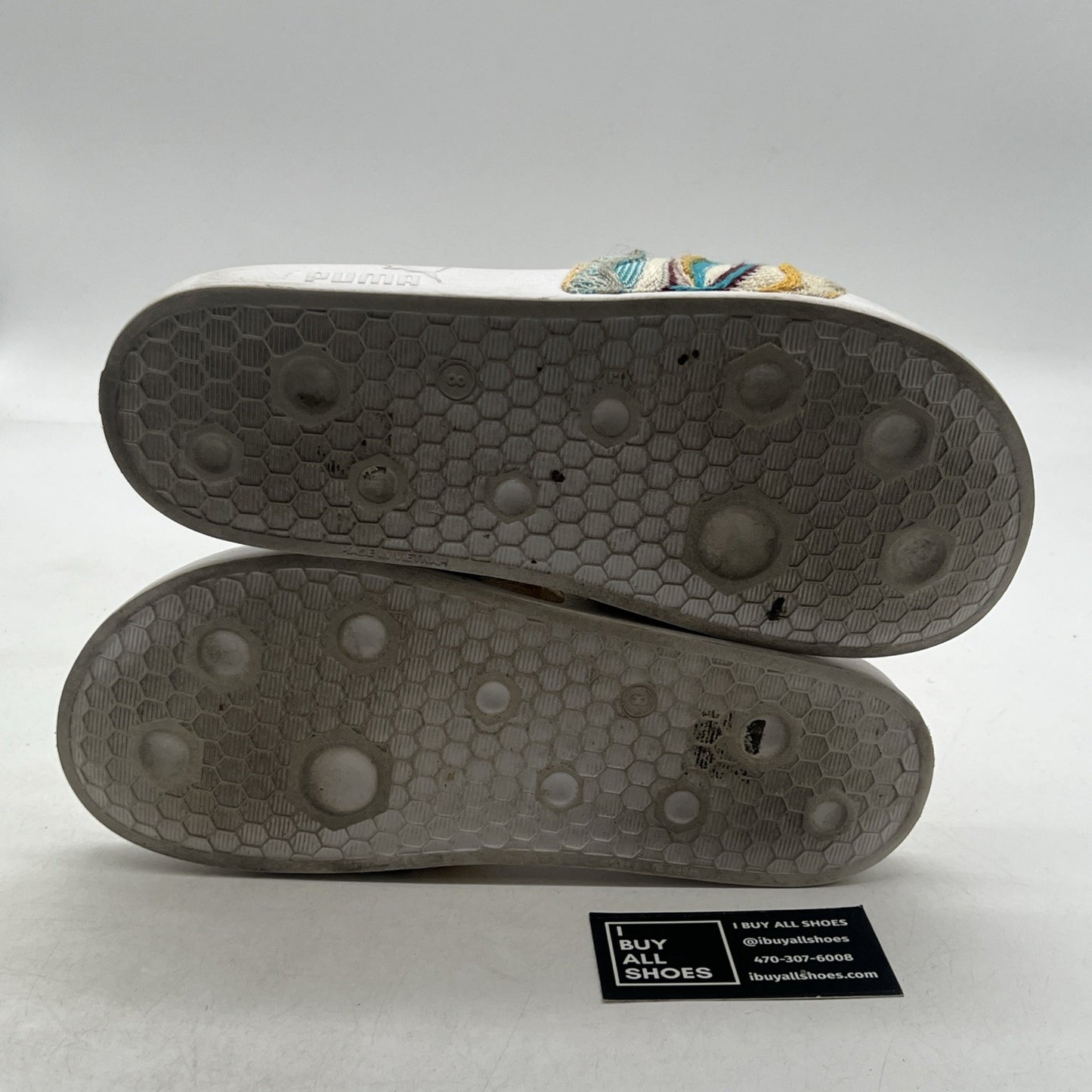 Size 8 - Puma Leadcat Wmns x Coogi Island Paradise White (368039-01)