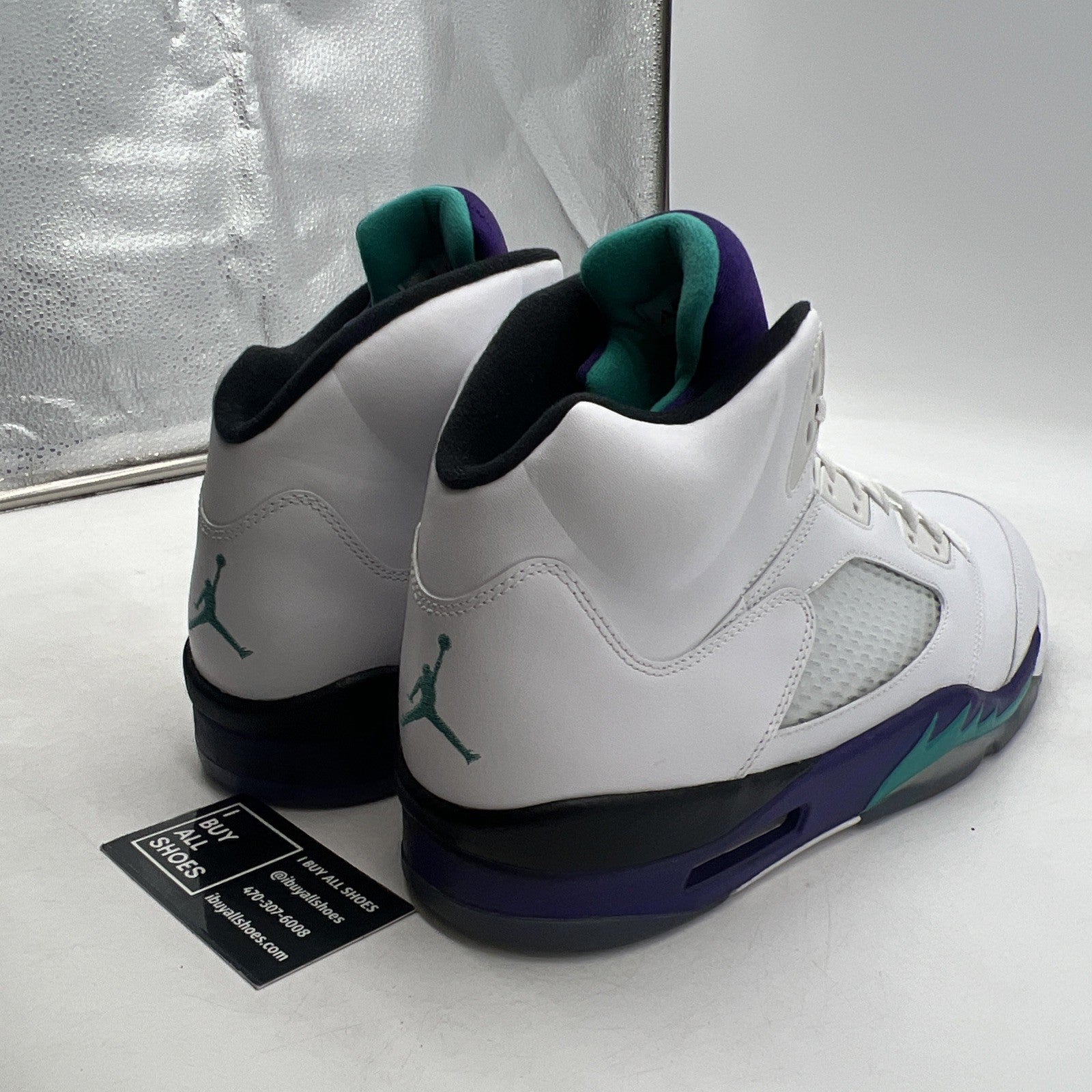 Size 13 - Air Jordan 5 Retro Grape 2013 (136027-108)