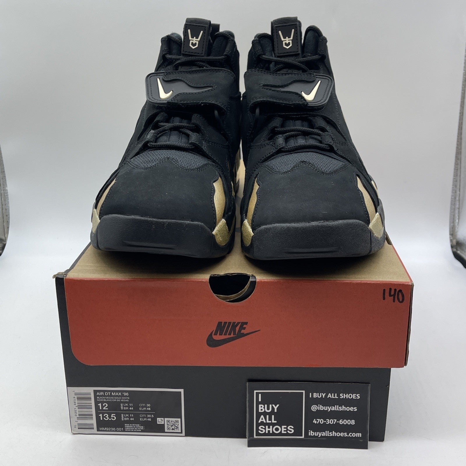 Size 12 - Air DT Max 96 Colorado Home Black Gold Suede (HM9236-001)