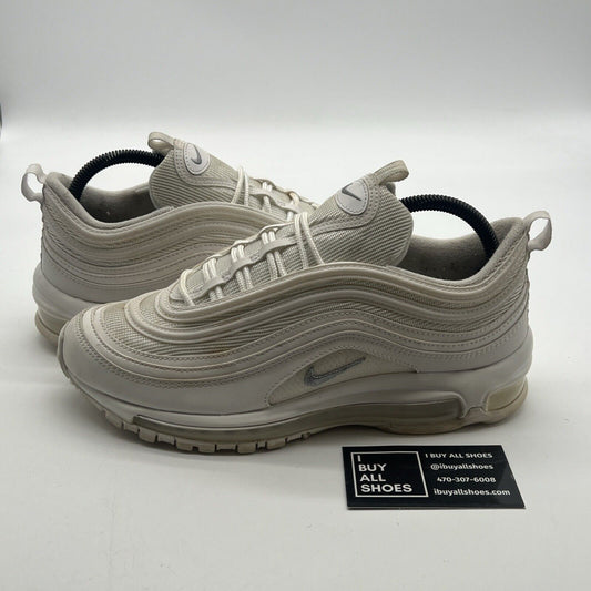 Size 8 - Nike Air Max 97 Triple White Wolf Gray (921826-101)