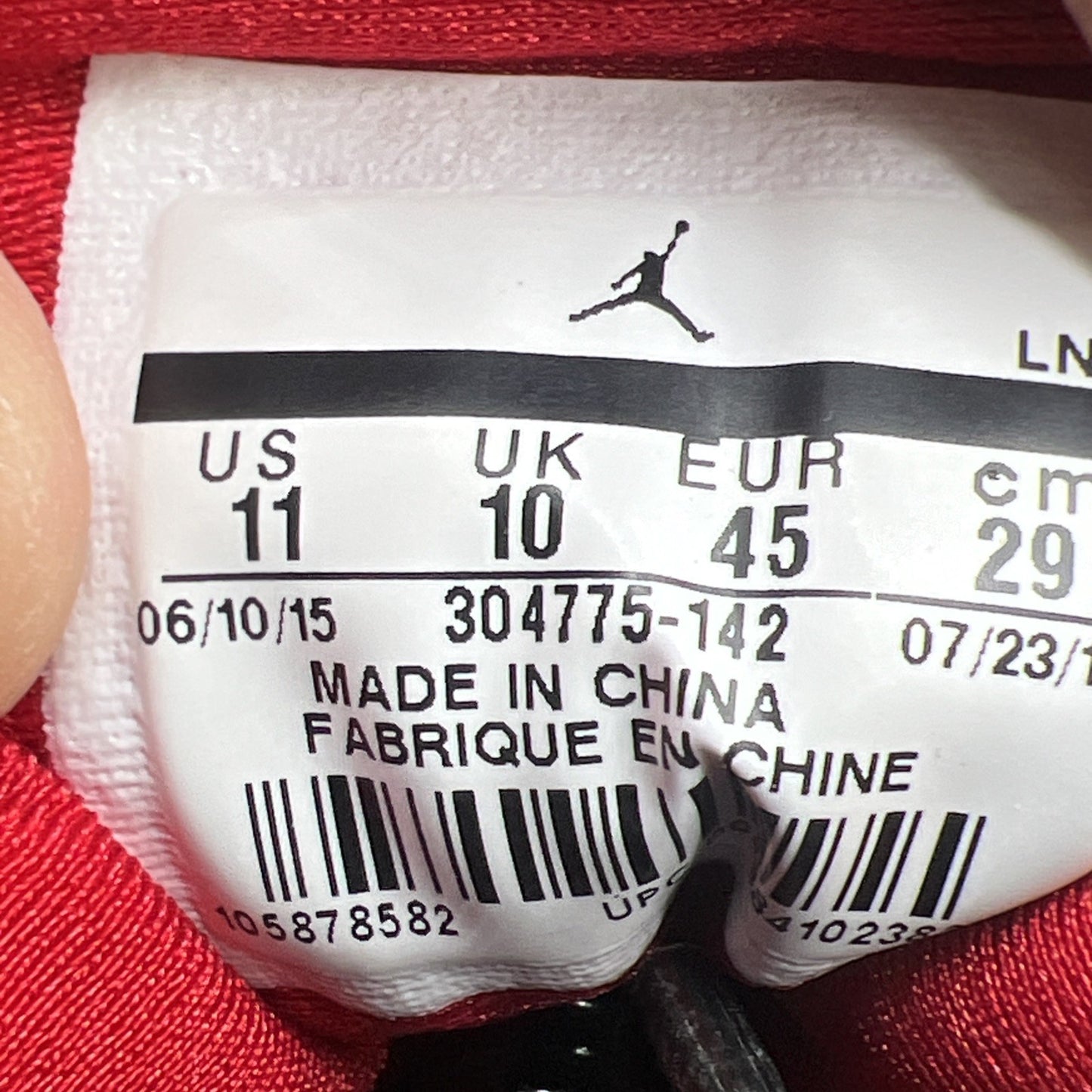 Size 11 - Air Jordan 7 Retro Sweater (304775-142)