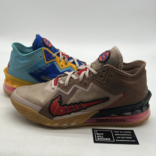 Size 11.5 - Nike Space Jam x LeBron 18 Low Wile E. x Roadrunner (CV7562-401)