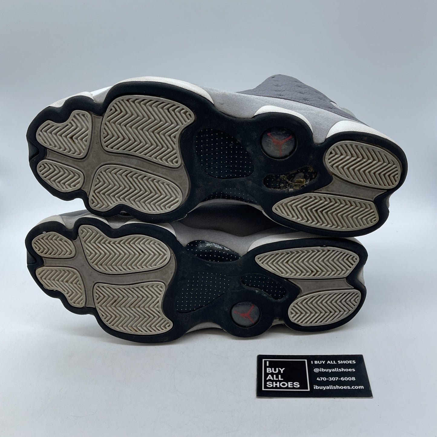Size 11 - Air Jordan 13 Retro Atmosphere Grey Suede Leather (414571-016)