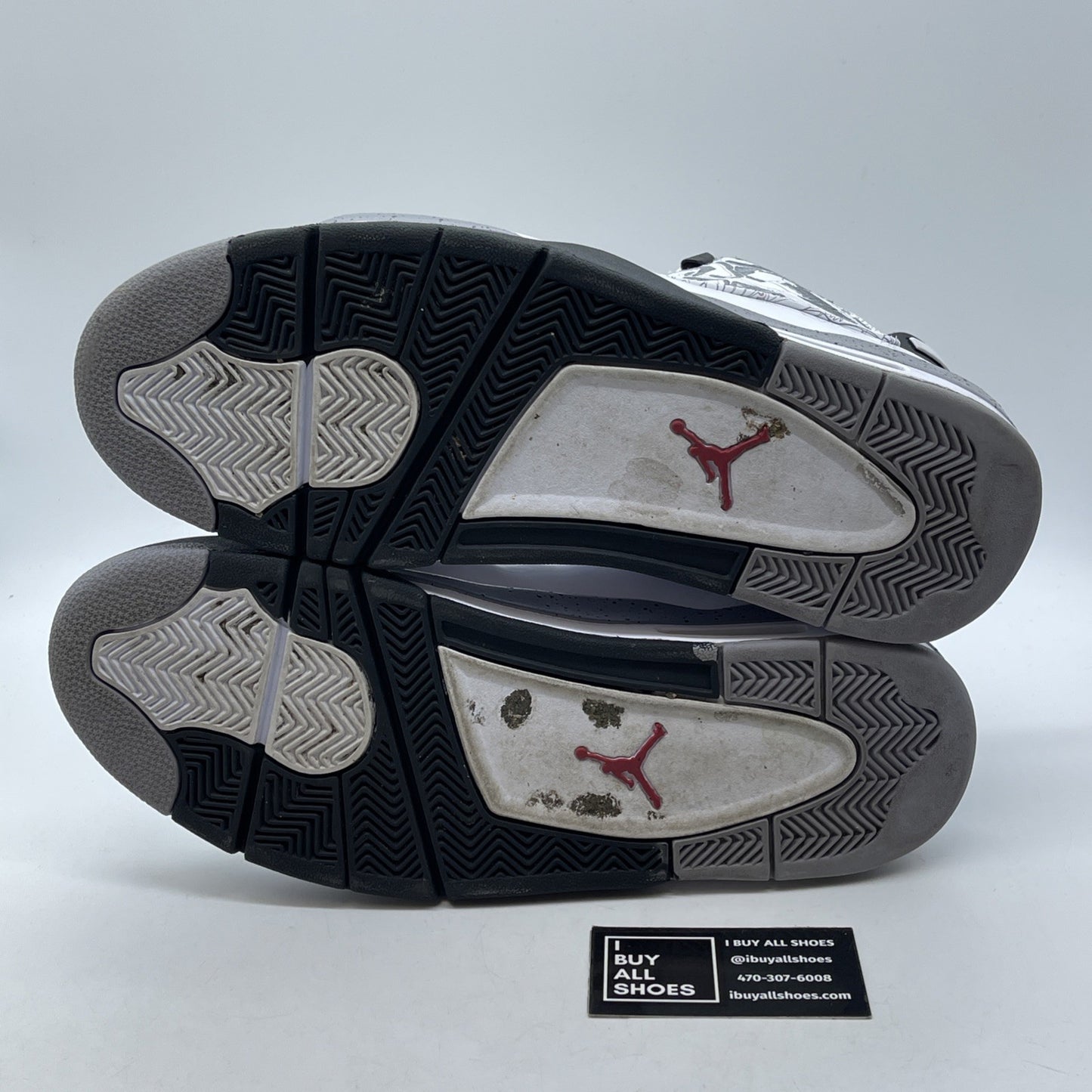 Size 13 - Jordan Dub Zero White Cement Grey Black Leather (311046-161)