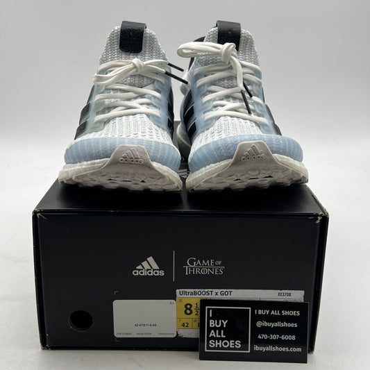 Size 8.5 - adidas Game Of Thrones x UltraBoost 4.0 White Walkers (EE3708)