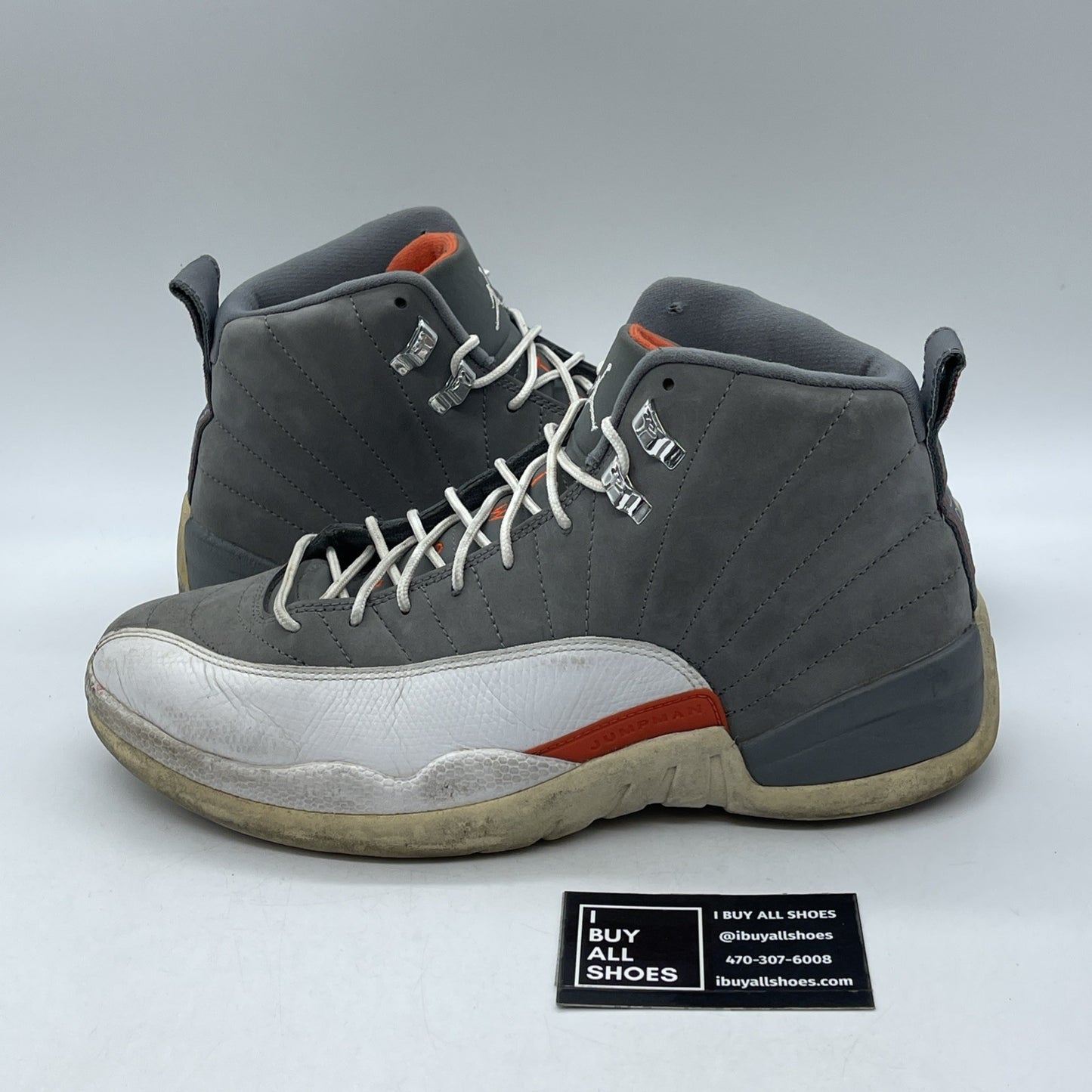 Size 10.5 - Air Jordan 12 Retro Cool Grey (130690-012)