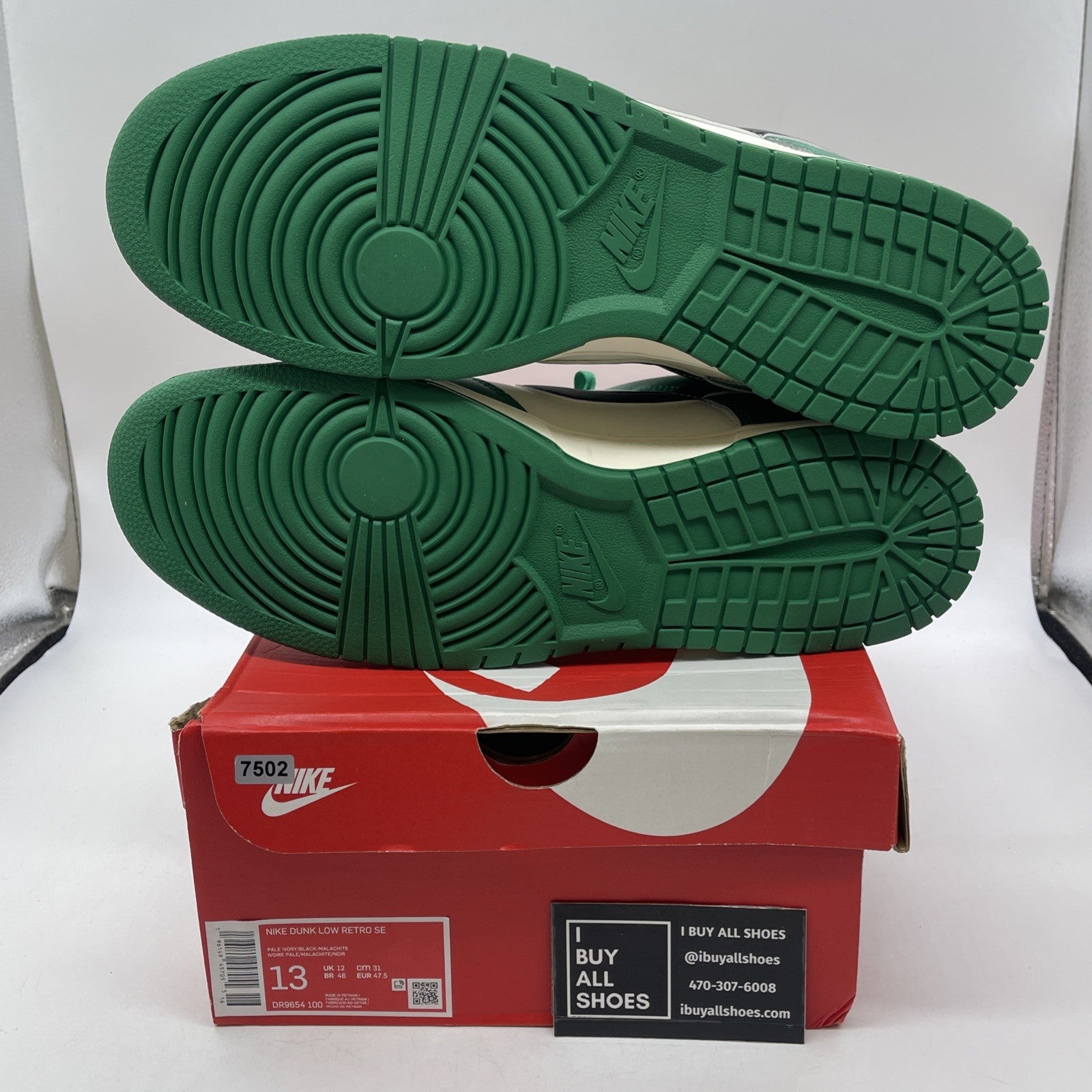 Size 13 - Nike Dunk Low SE Lottery Pack - Malachite (DR9654-100)