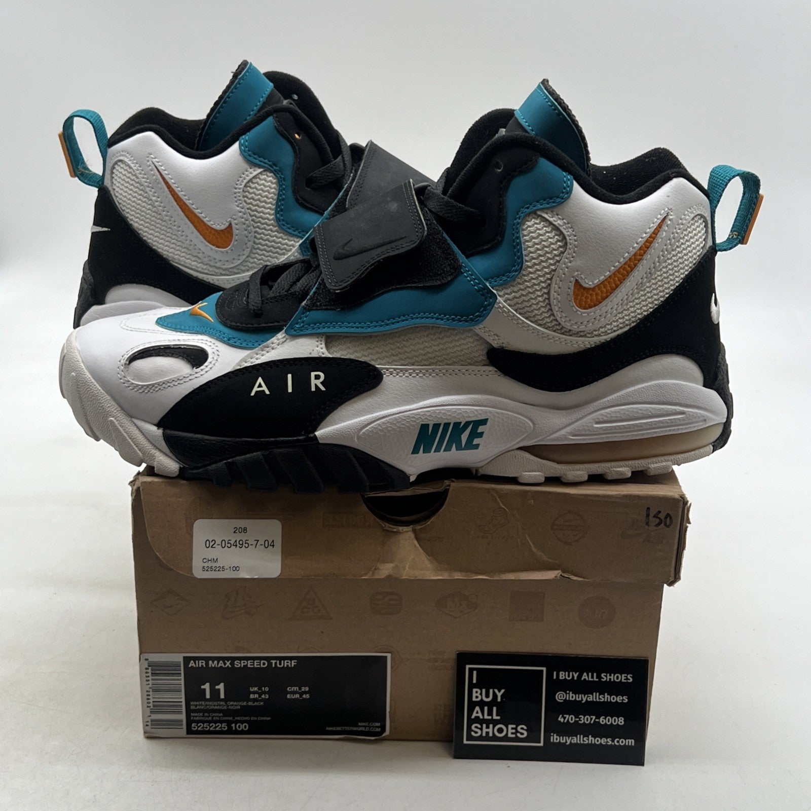 Size 11 - Nike Air Max Speed Turf Dan Marino (525225-100)