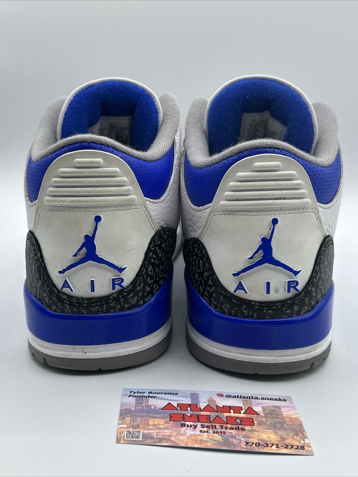 Size 11.5 - Jordan 3 Retro Racer Blue 2021