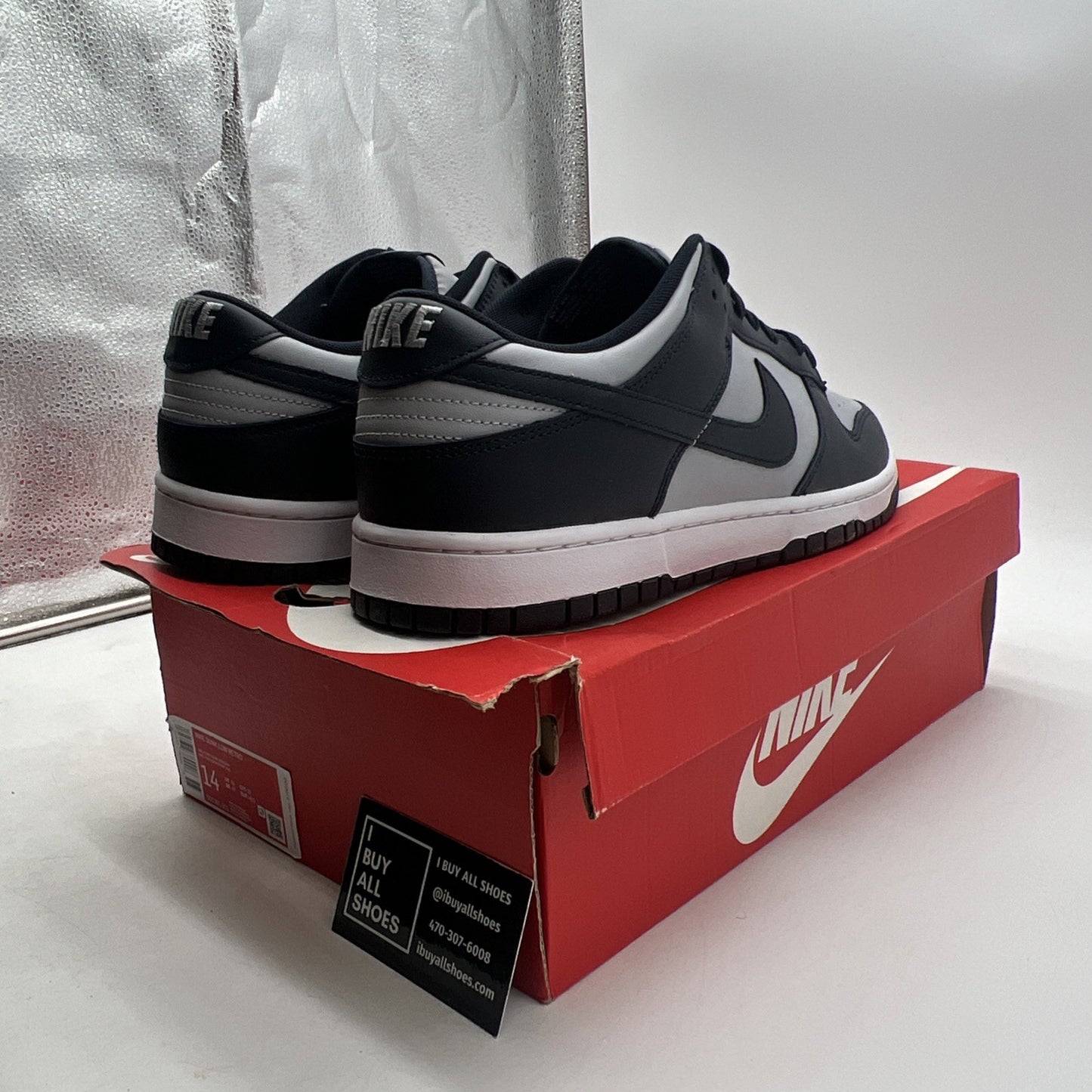 Size 14 - Nike Dunk Low Georgetown (DD1391-003)