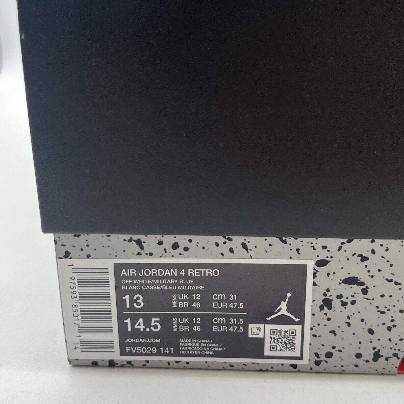 Size 13 - Air Jordan 4 Retro 2024 Military Blue (FV5029-141)