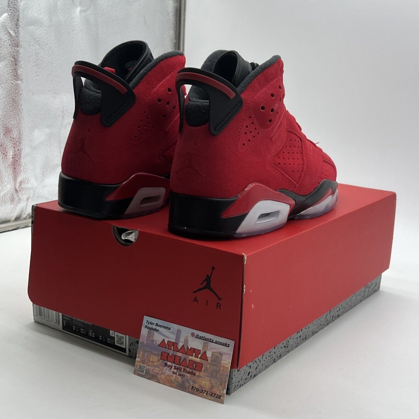 Size 7 - Air Jordan 6 Retro Toro Bravo (CT8529-600)