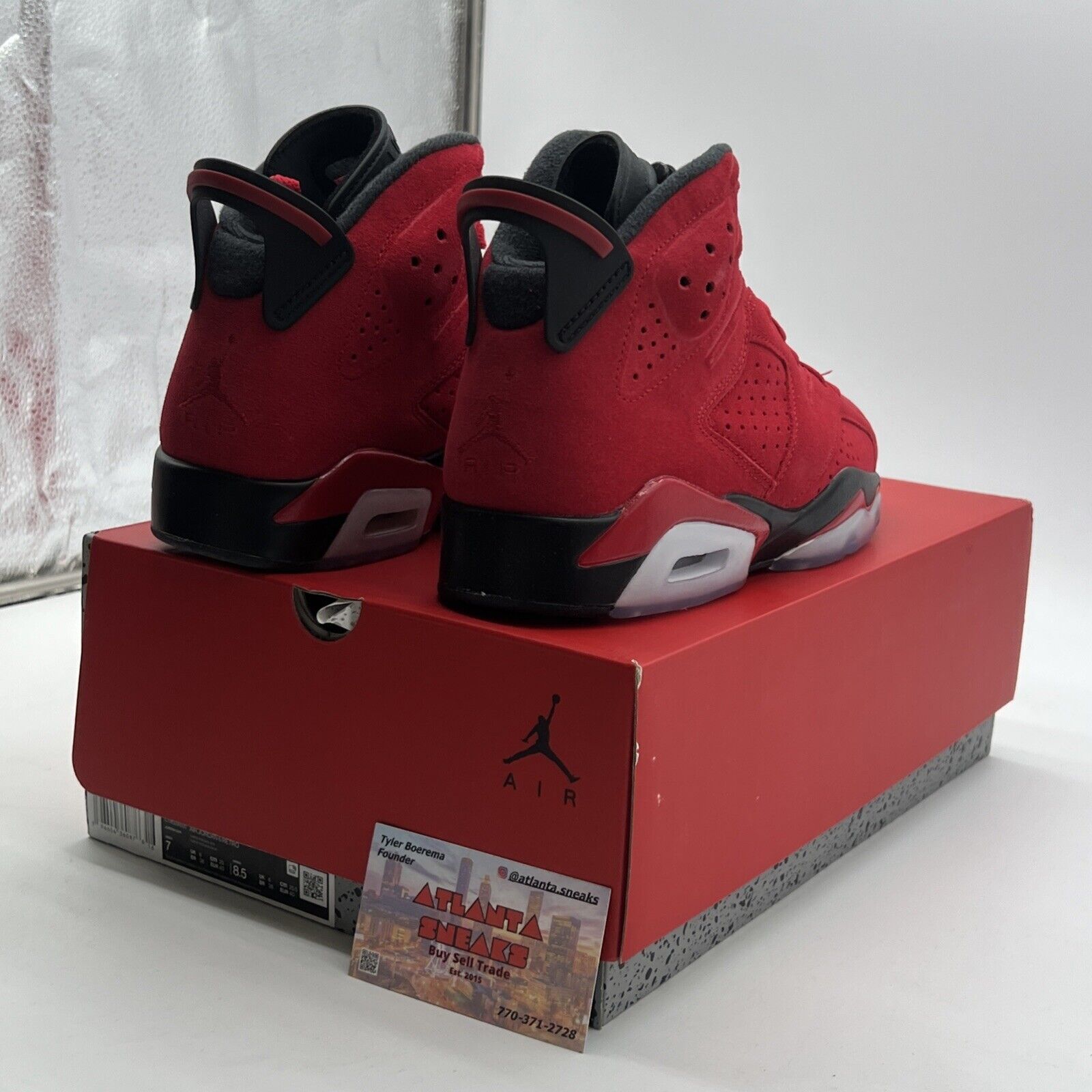 Size 7 - Air Jordan 6 Retro Toro Bravo (CT8529-600)