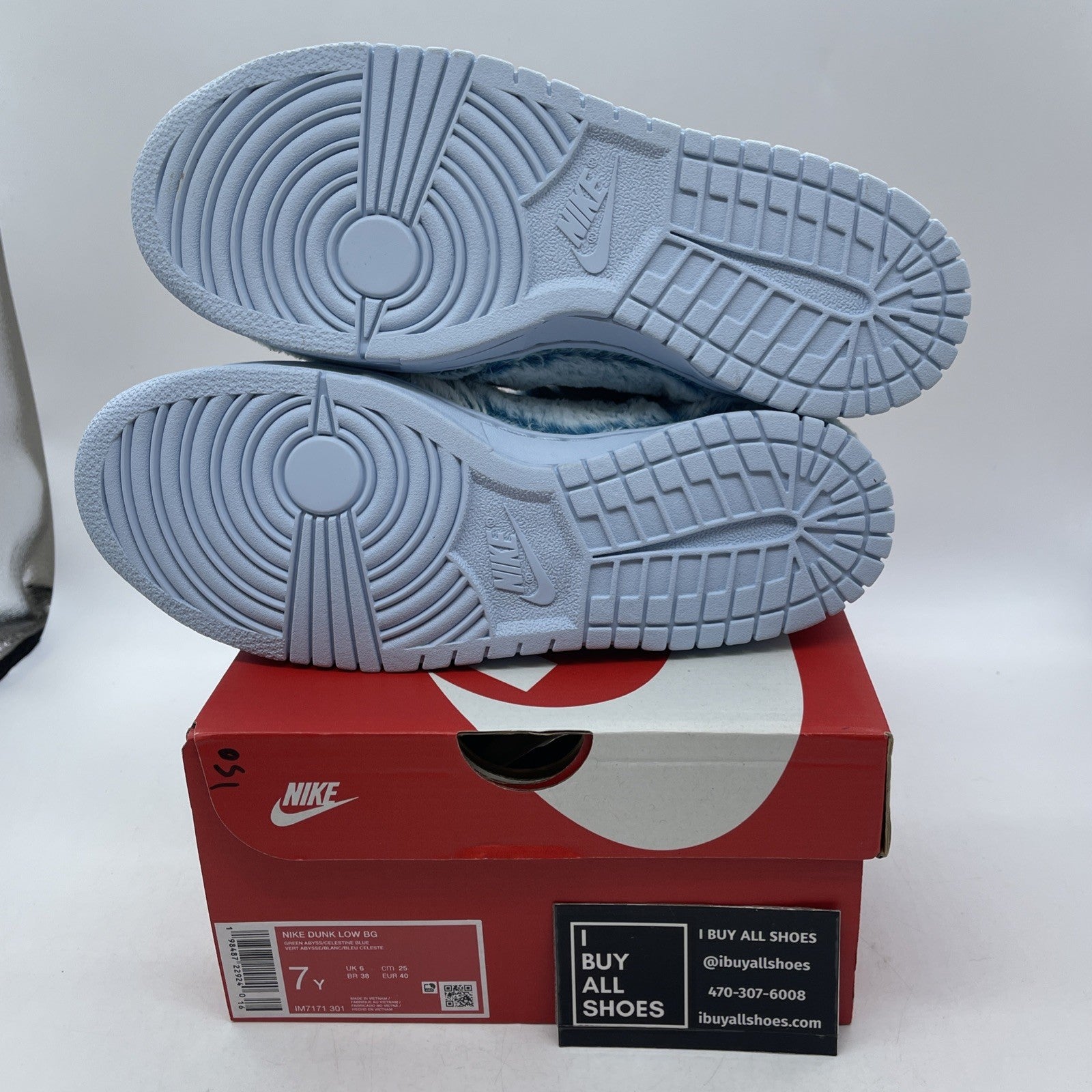 Size 7Y - Nike Dunk Low "Abominable Snowman" (IM7171-301)