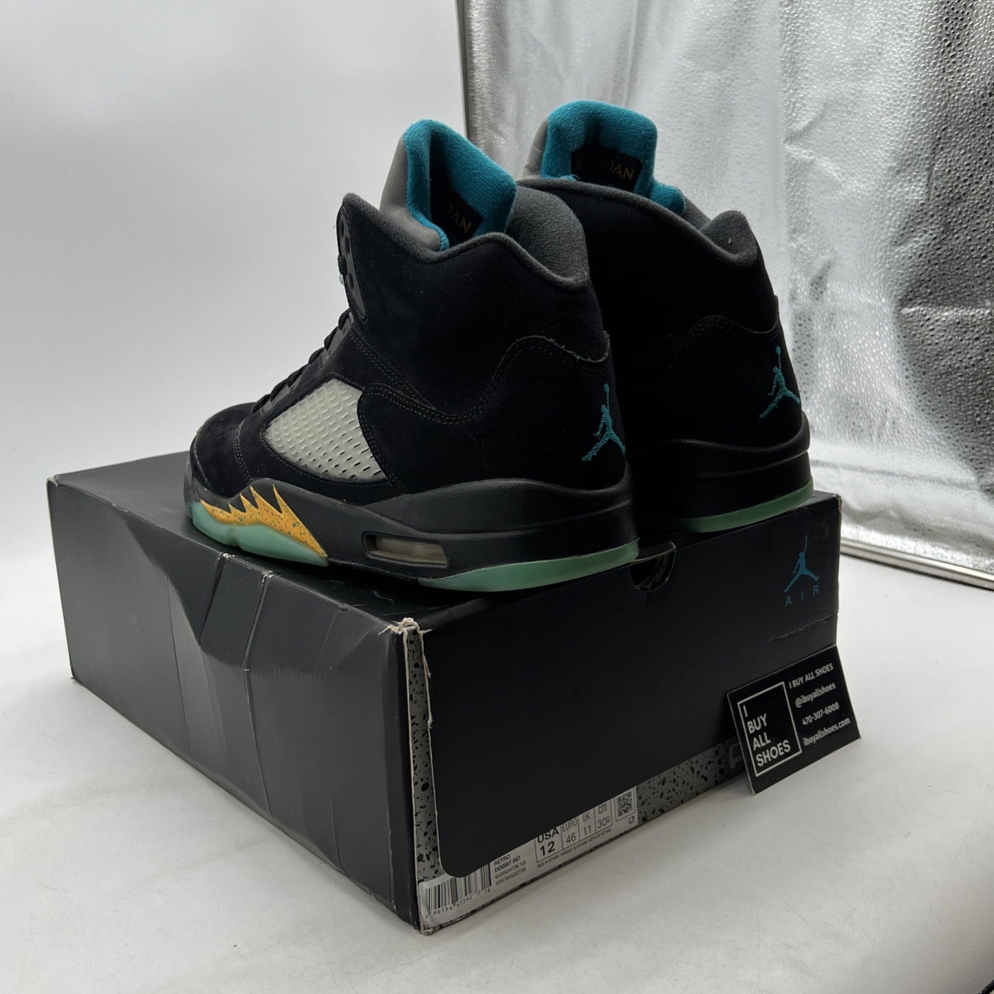 Size 12 - Air Jordan 5 Retro Mid Aqua (DD0587-047)
