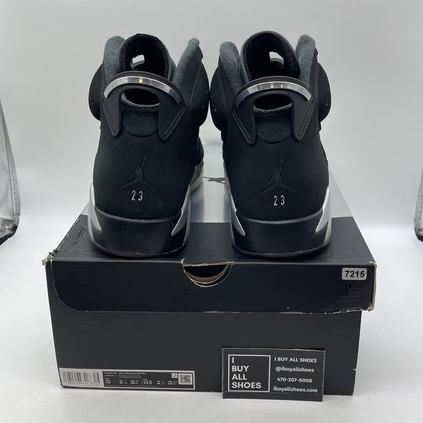 Size 12 - Air Jordan 6 Retro Mid Chrome (DX2836-001)