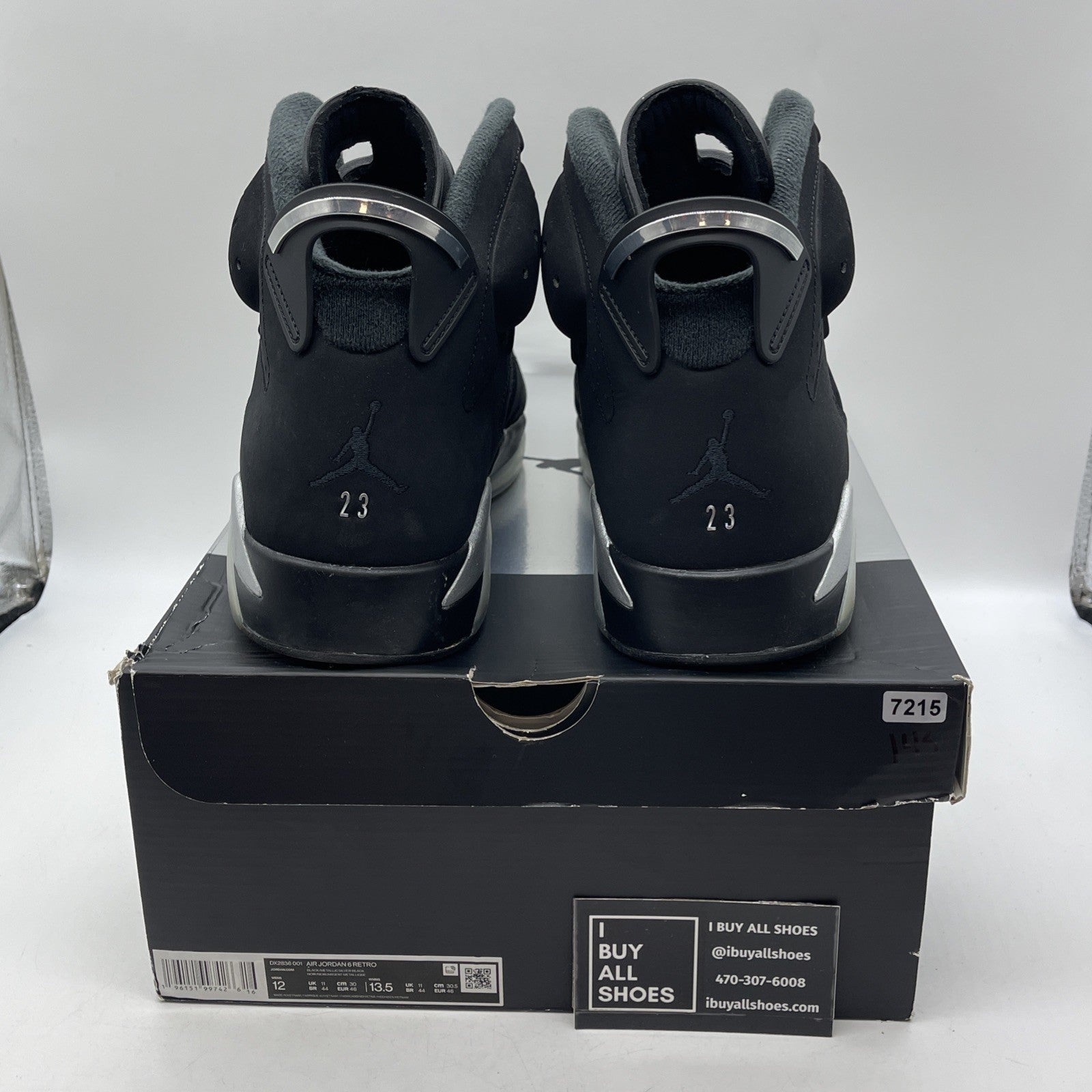 Size 12 - Air Jordan 6 Retro Mid Chrome (DX2836-001)