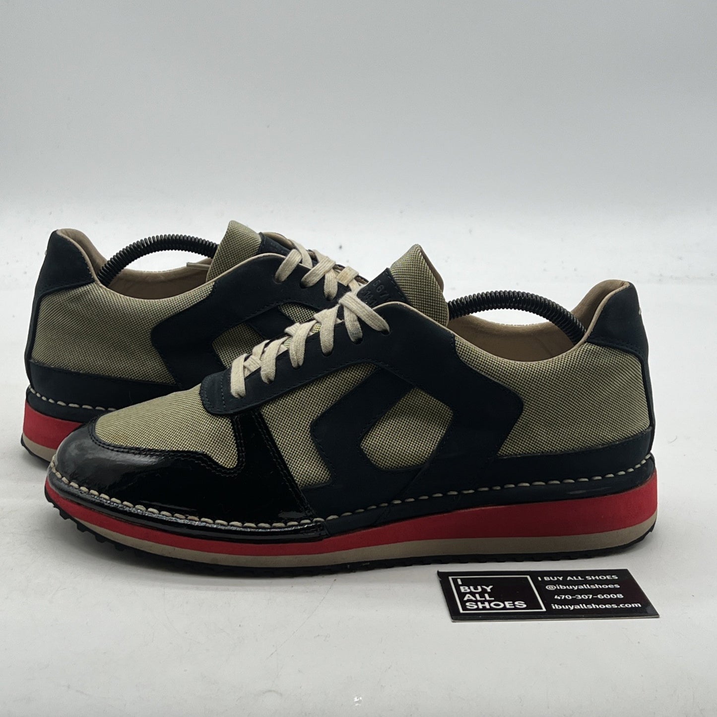 Size 42 - Maison Margiela Sneakers Beige Navy Red Black