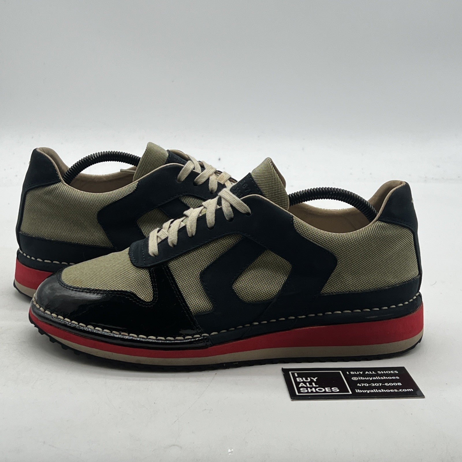 Size 42 - Maison Margiela Sneakers Beige Navy Red Black
