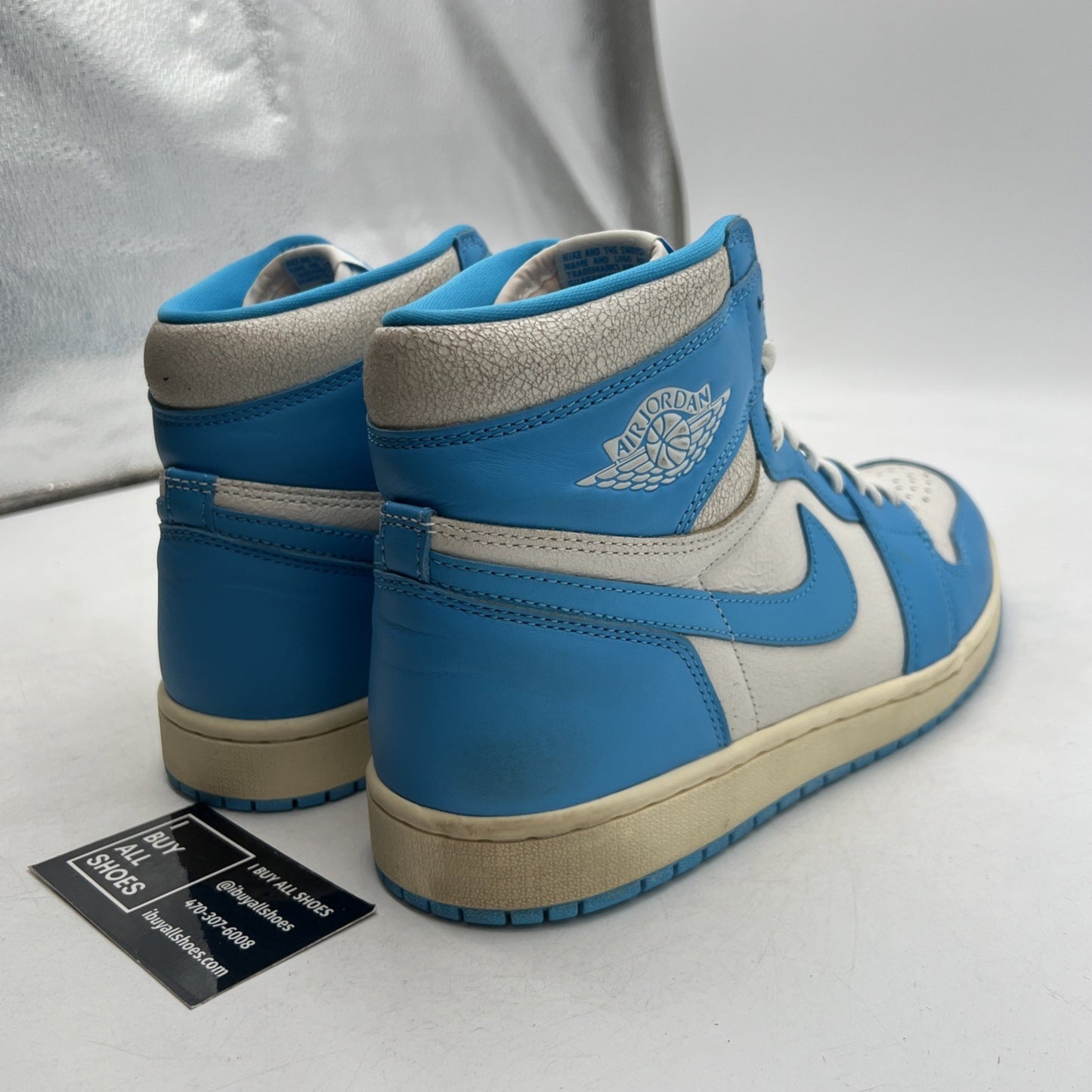 Size 10 - Air Jordan 1 Retro OG High UNC Reimagined (DZ5485-402)