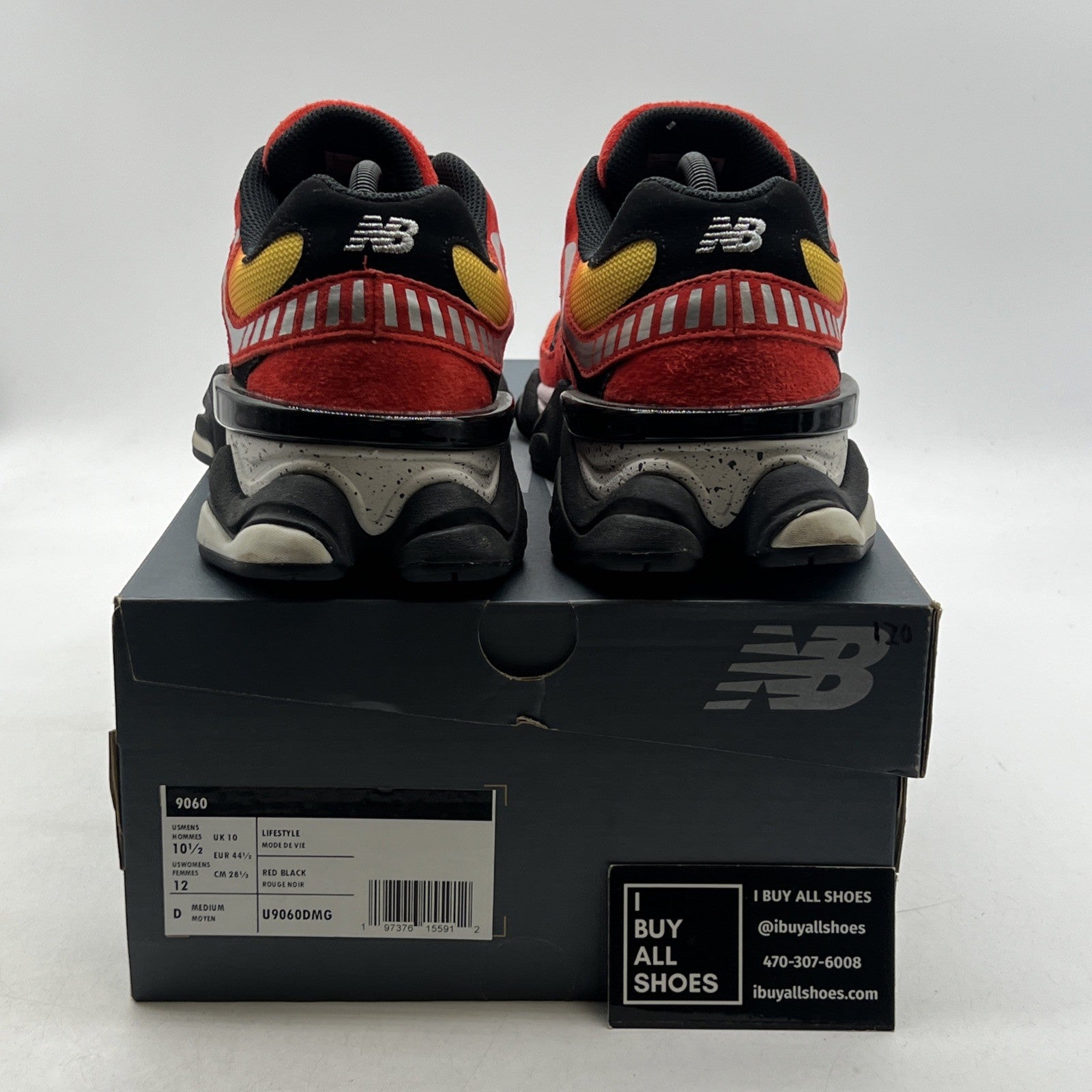 Size 10.5 - New Balance DTLR x 9060 Fire Sign (U9060DMG)