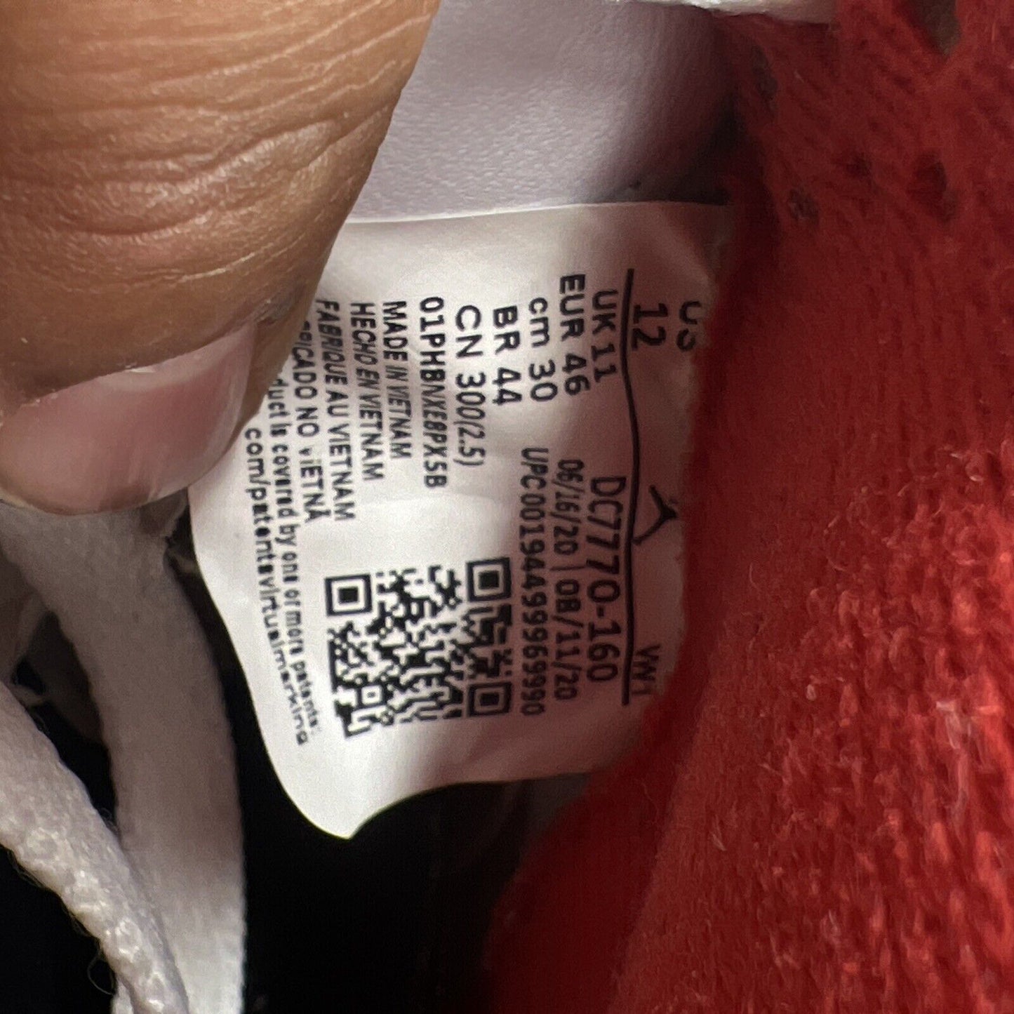 Size 12 - Jordan 4 Retro OG Mid Fire Red White Black Leather (DC7770-160)