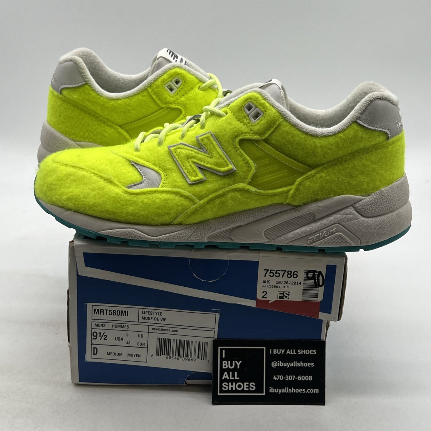 Size 9.5 - New Balance Mita x 580 Battle of The Surfaces (MRT580MI)
