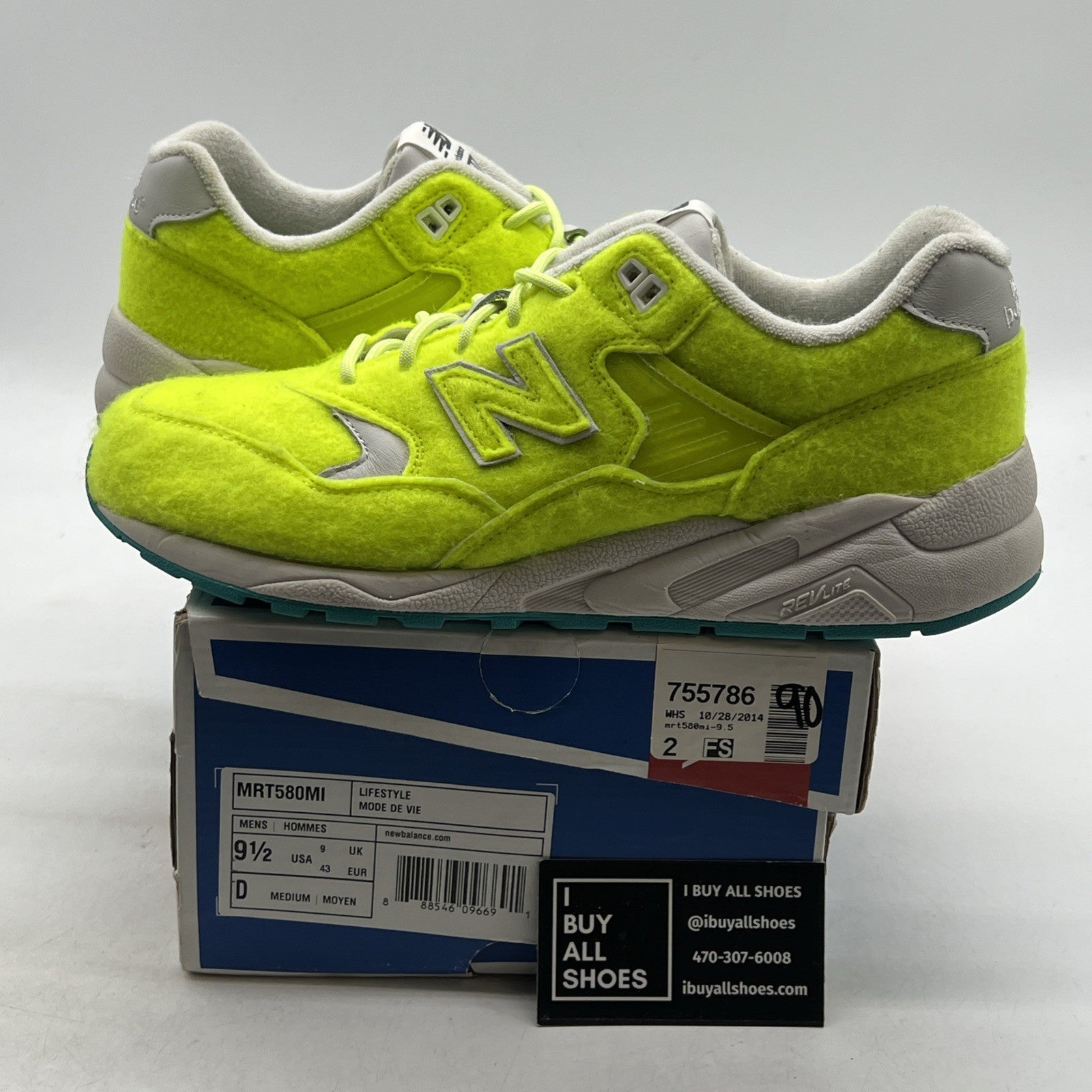 Size 9.5 - New Balance Mita x 580 Battle of The Surfaces (MRT580MI)