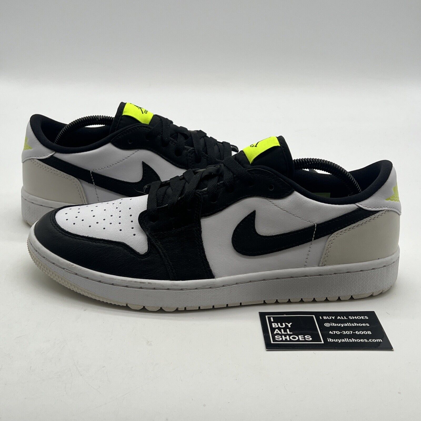 Size 11 - Air Jordan 1 Golf Low Phantom Volt (DD9315-108)