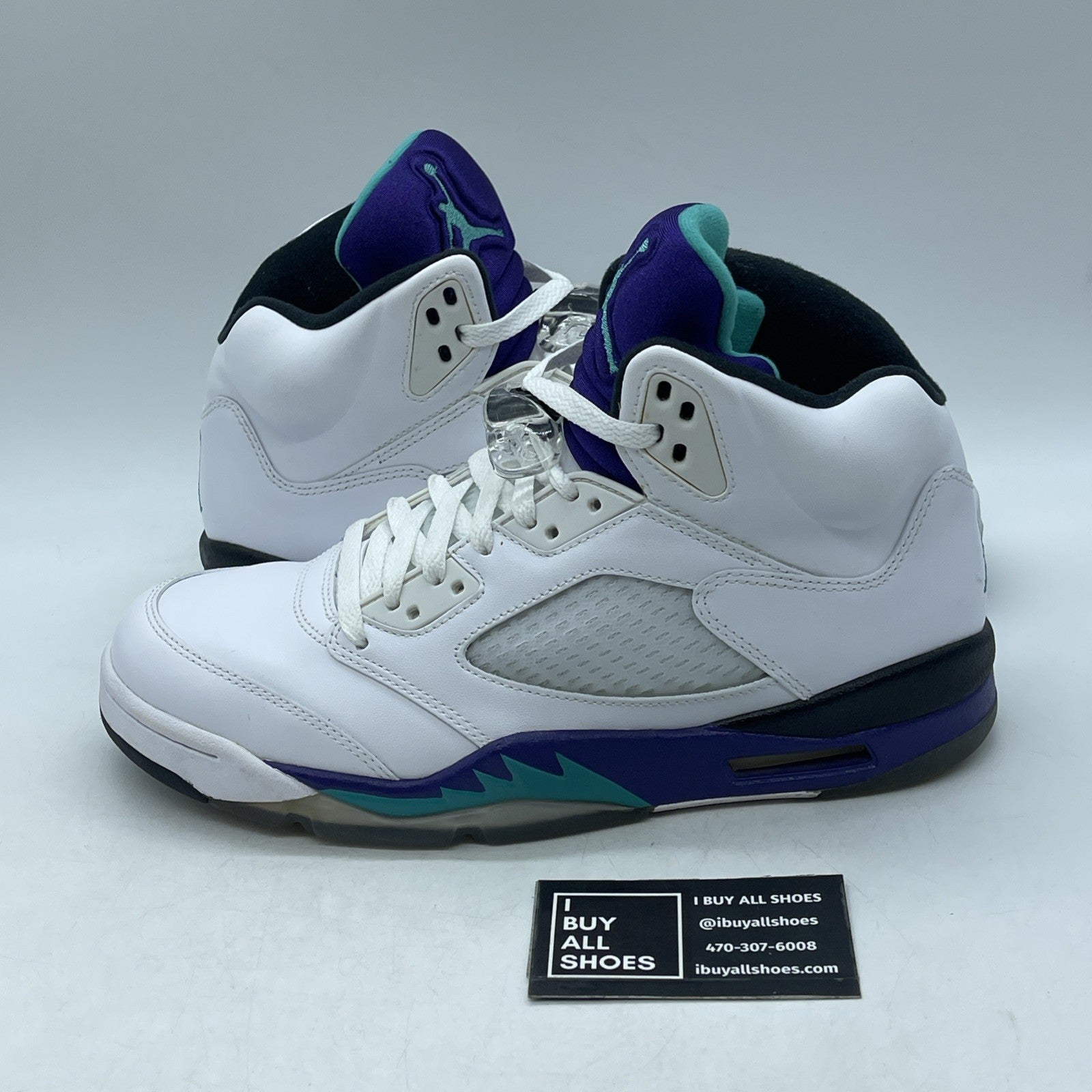 Size 9 - Air Jordan 5 Retro Grape 2013 (136027-108)